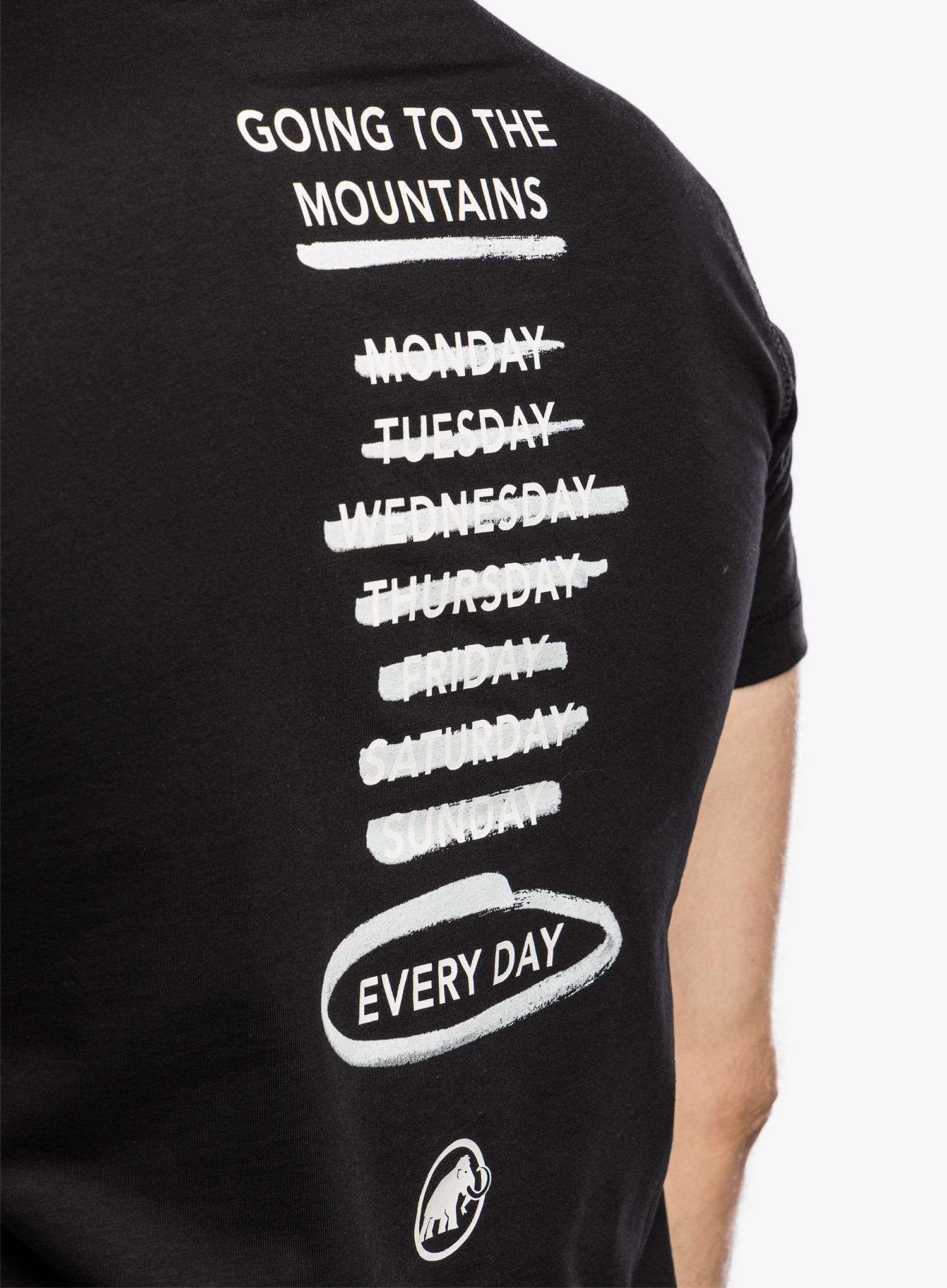 Футболка Mammut Core T-Shirt Every Day - black