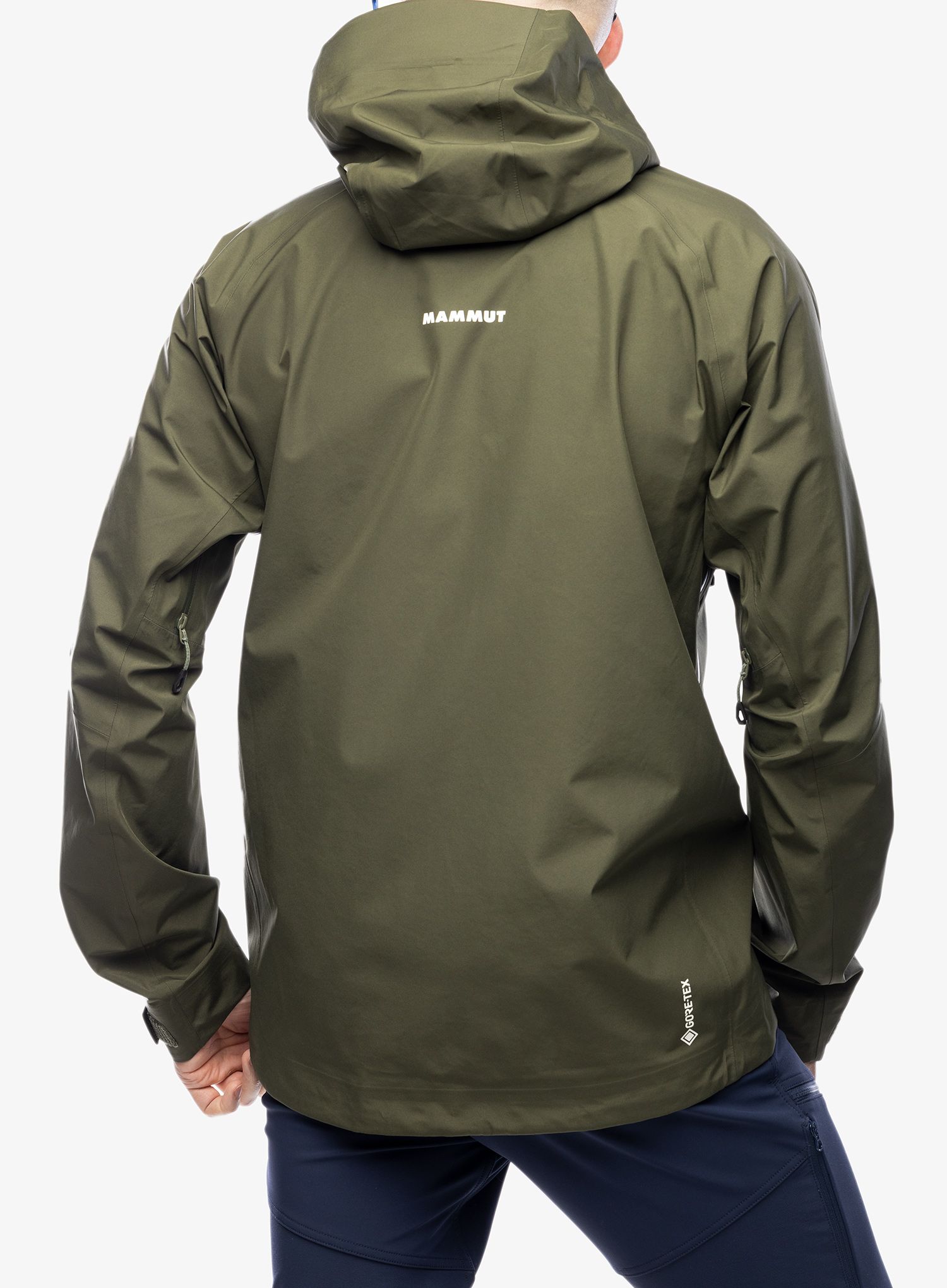 Куртка дощовик Mammut Crater IV HS Hooded Jacket - dark marsh
