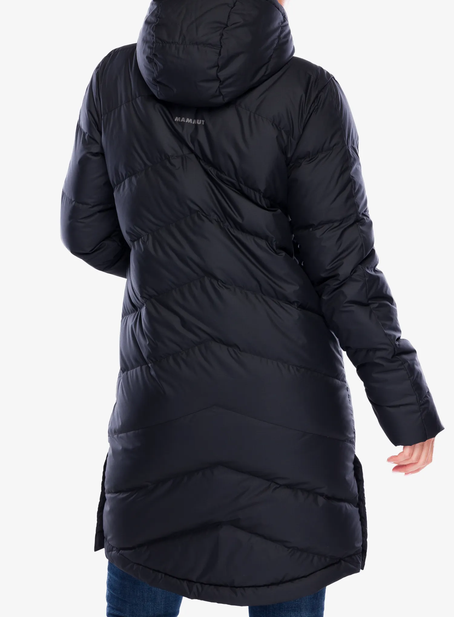 Плащ пуховий жіночий Mammut Fedoz IN Hooded Parka - black