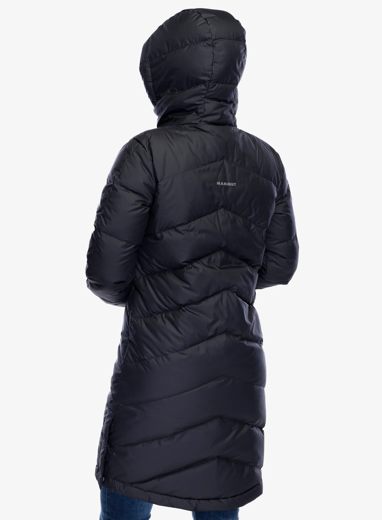Плащ пуховий жіночий Mammut Fedoz IN Hooded Parka - black