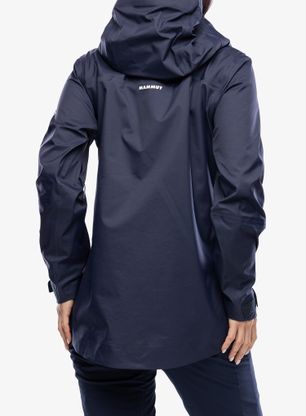 Куртка лижна жіноча Mammut Haldigrat Air HS Hooded Jacket - marine/white