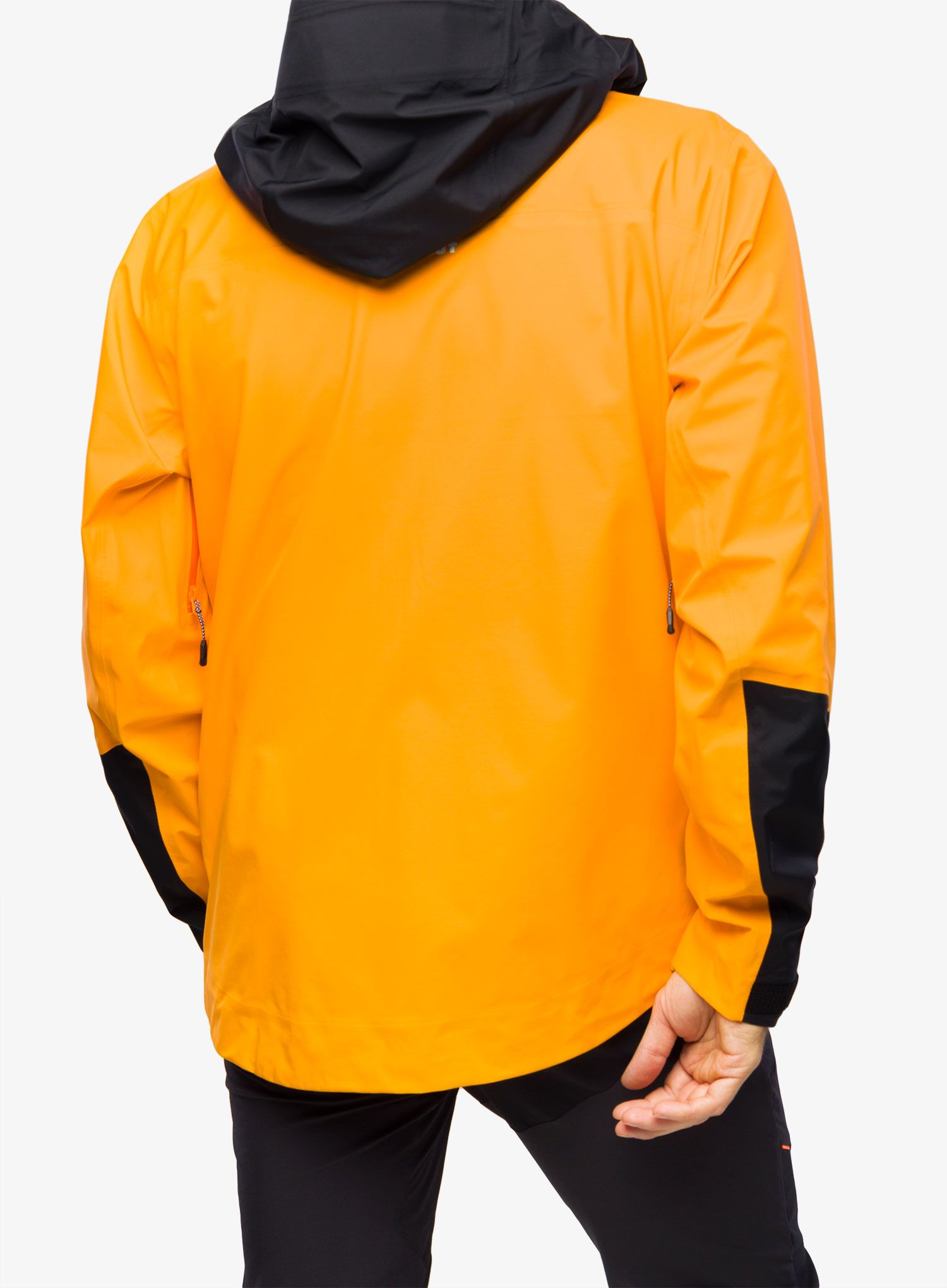 Куртка лижна Mammut Haldigrat Air HS Hooded Jacket - tangerine/black