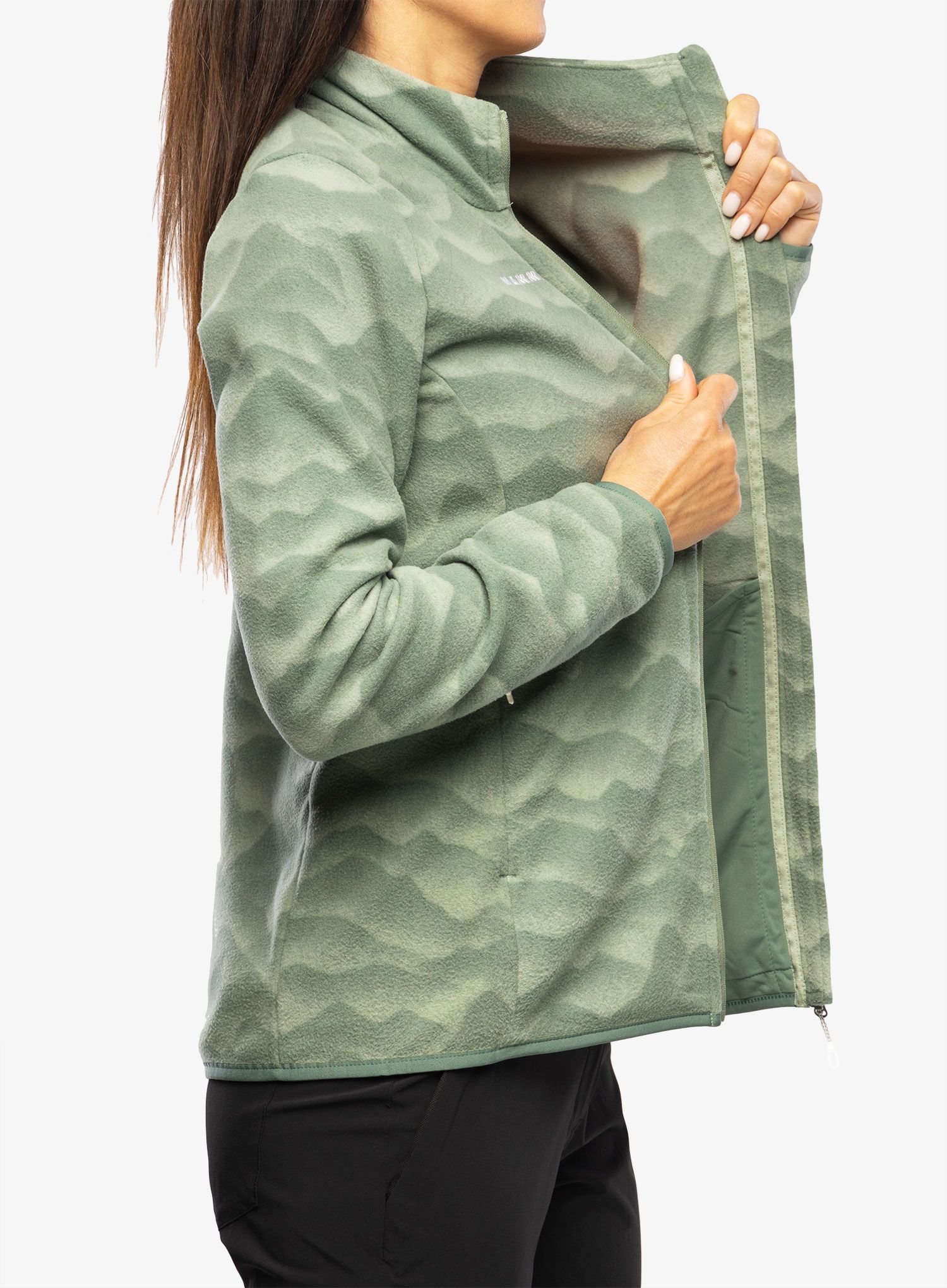 Кофта жіноча Mammut Innominata Light Mountain ML Jacket - jade/dark jade
