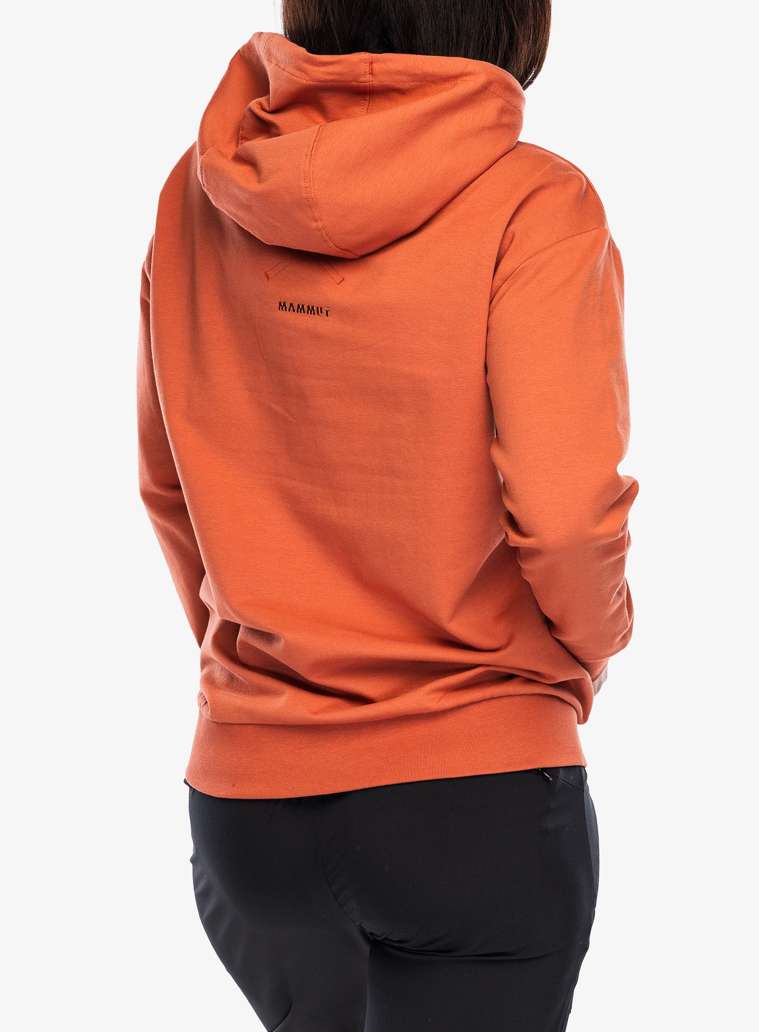 Кофта жіноча Mammut ML Hoody Logo - brick