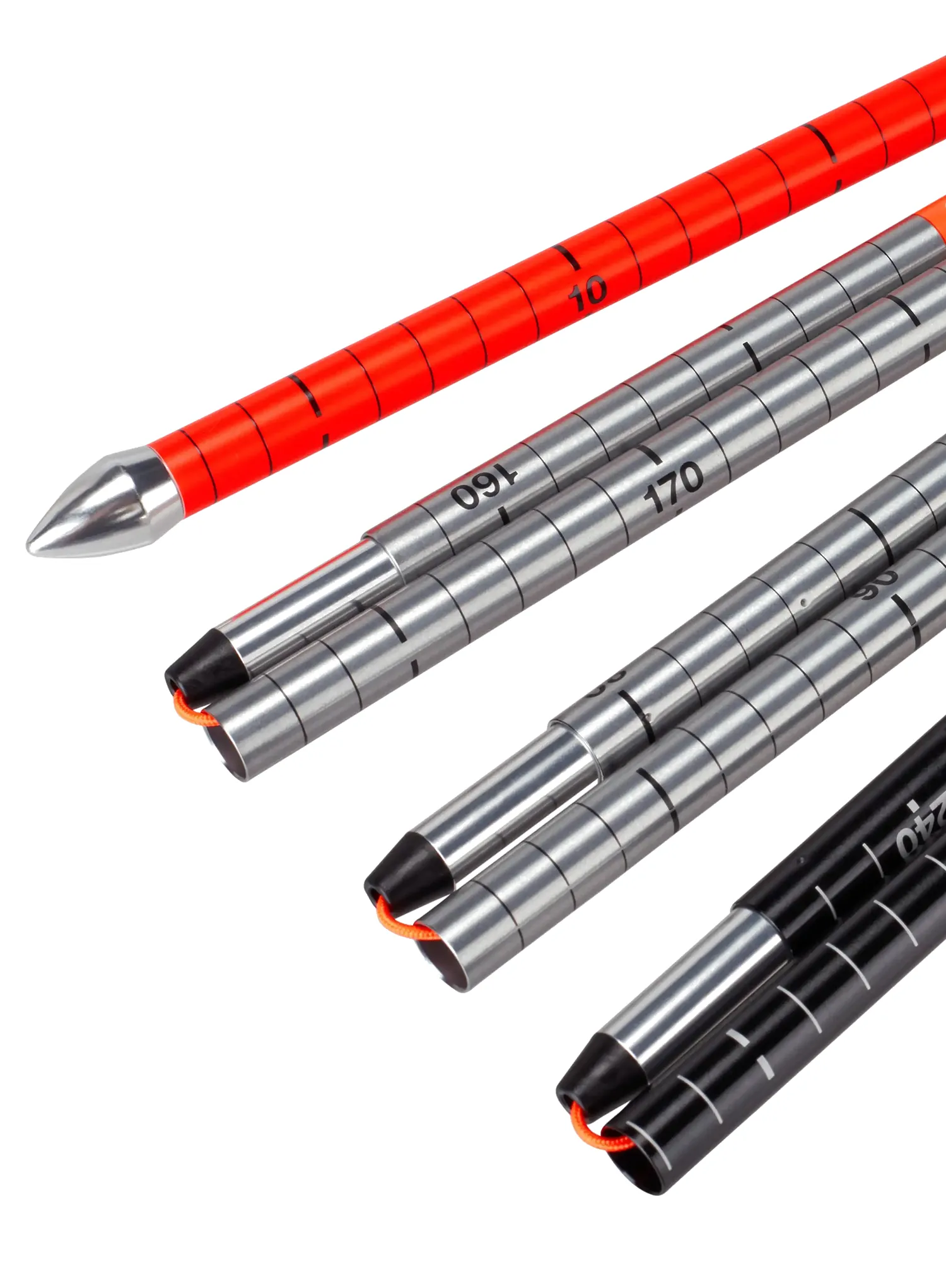 Лавинний зонд Mammut Probe 280 Speed Lock - vibrant orange