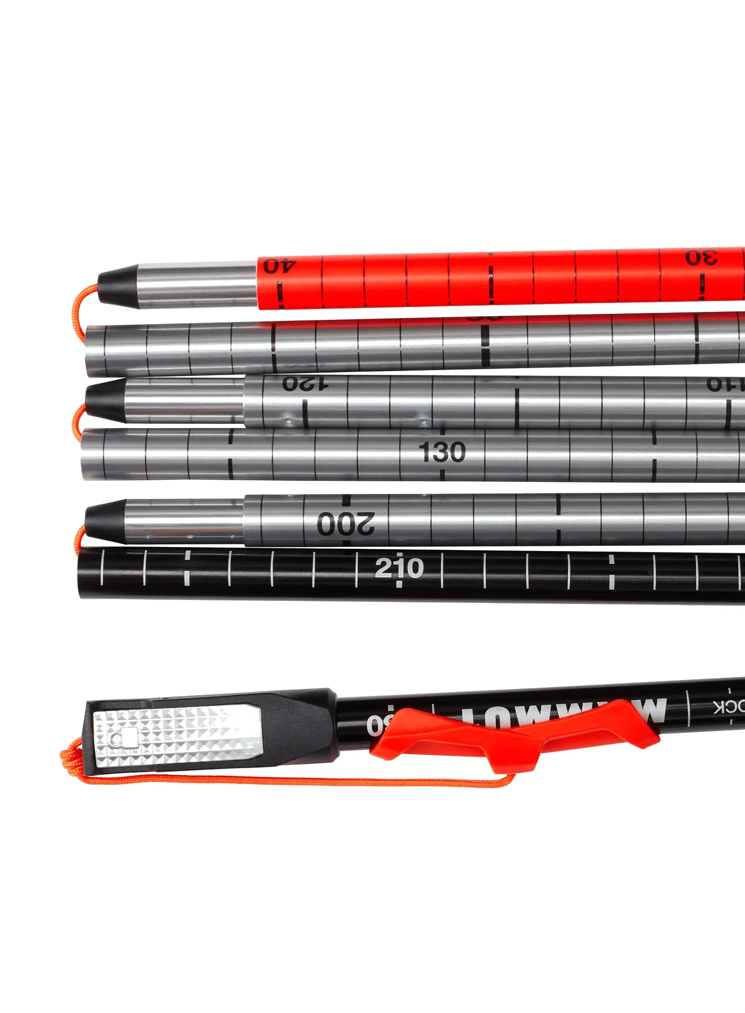 Лавинний зонд Mammut Probe 280 Speed Lock - vibrant orange