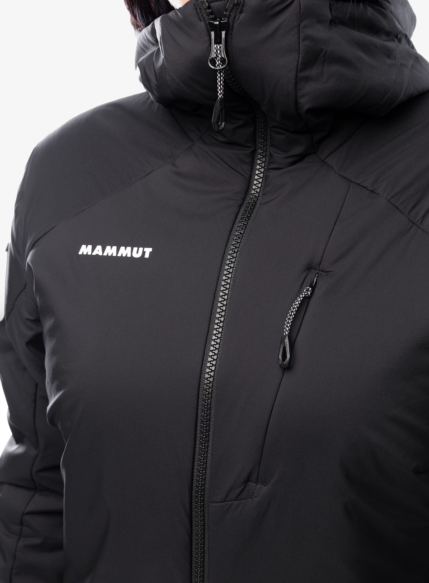 Куртка утеплена жіноча Mammut Rime IN Flex Hooded Jacket - black
