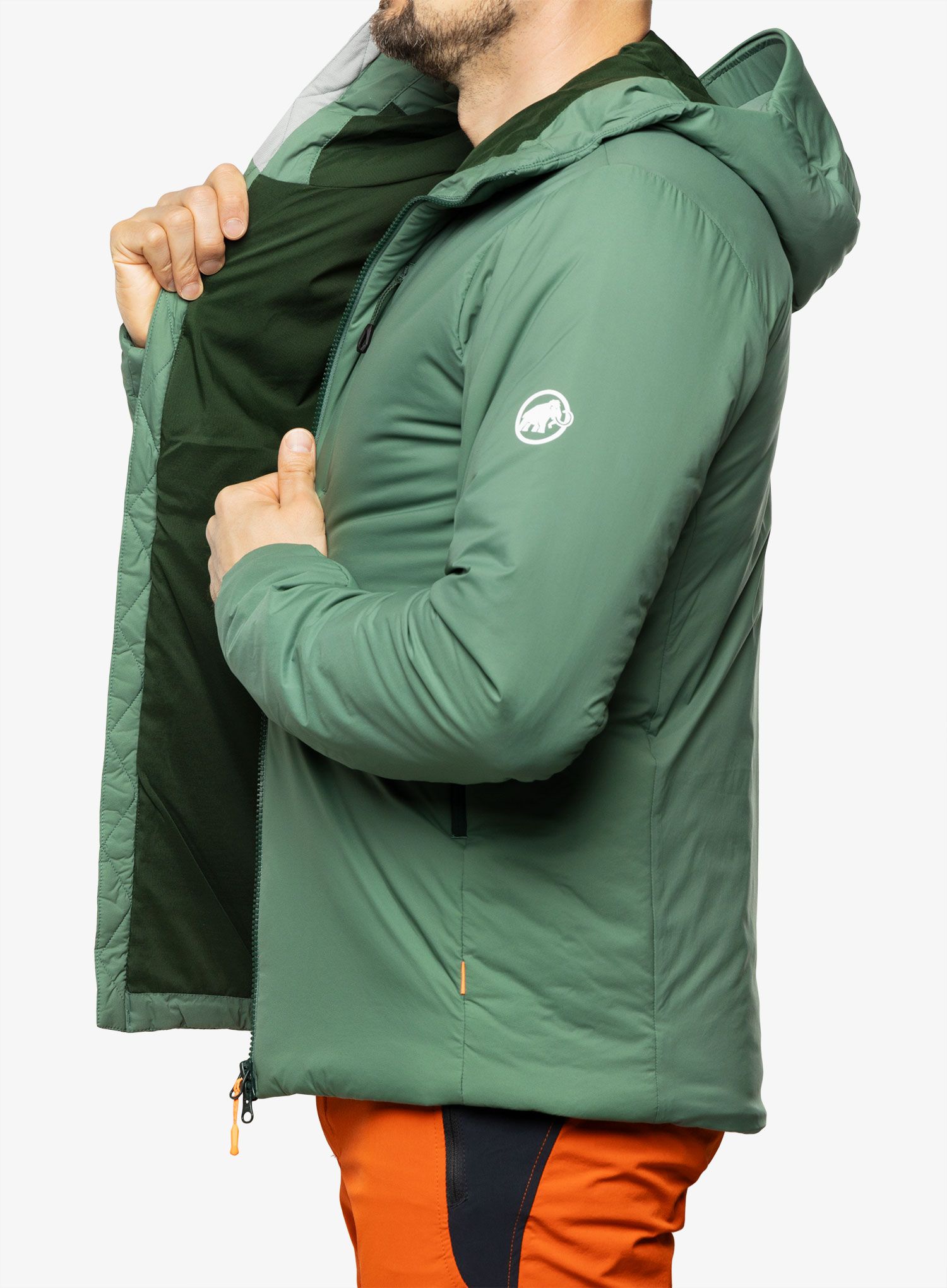 Куртка утеплена Mammut Rime IN Flex Hooded Jacket - dark jade