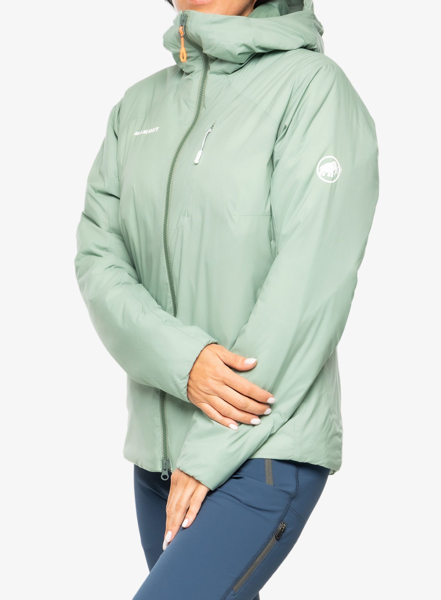 Куртка утеплена жіноча Mammut Rime IN Flex Hooded Jacket - jade