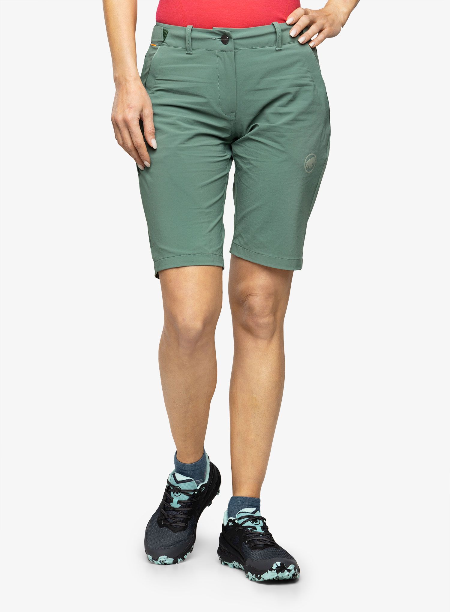 Шорти туристичні жіночі Mammut Runbold Shorts - dark jade