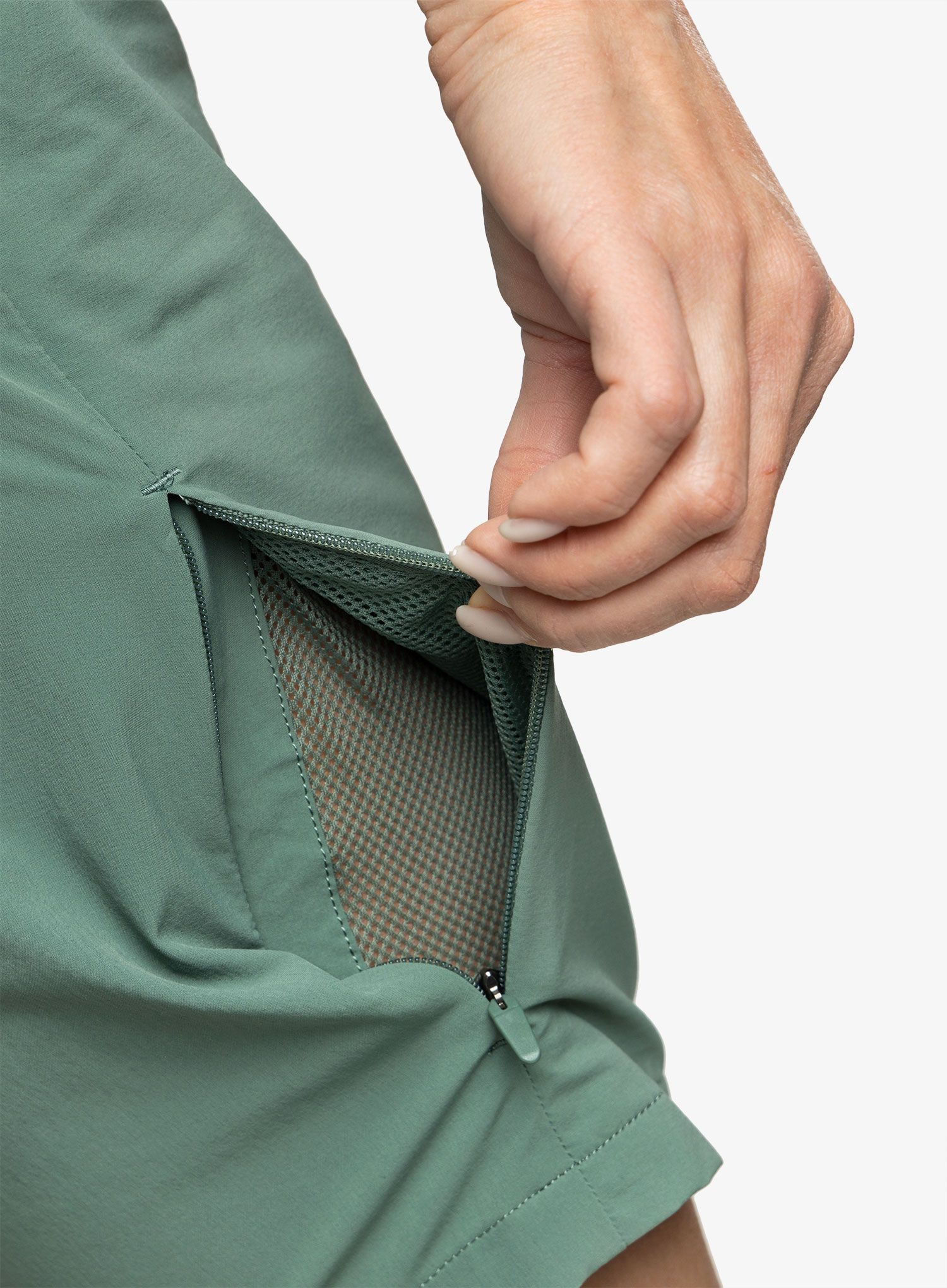 Шорти туристичні жіночі Mammut Runbold Shorts - dark jade
