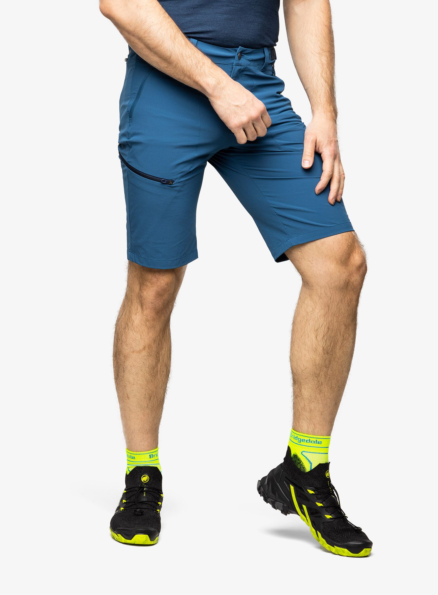 Шорти туристичні Mammut Runbold Shorts - deep ice