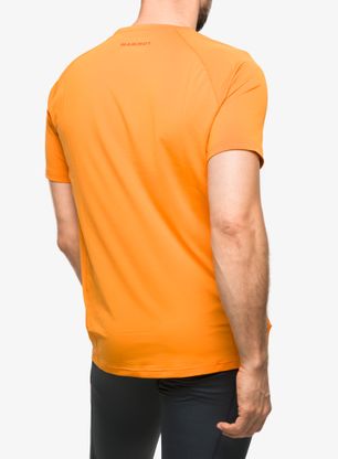 Швидковисихаюча футболка Mammut Selun FL Logo T-Shirt - tangerine