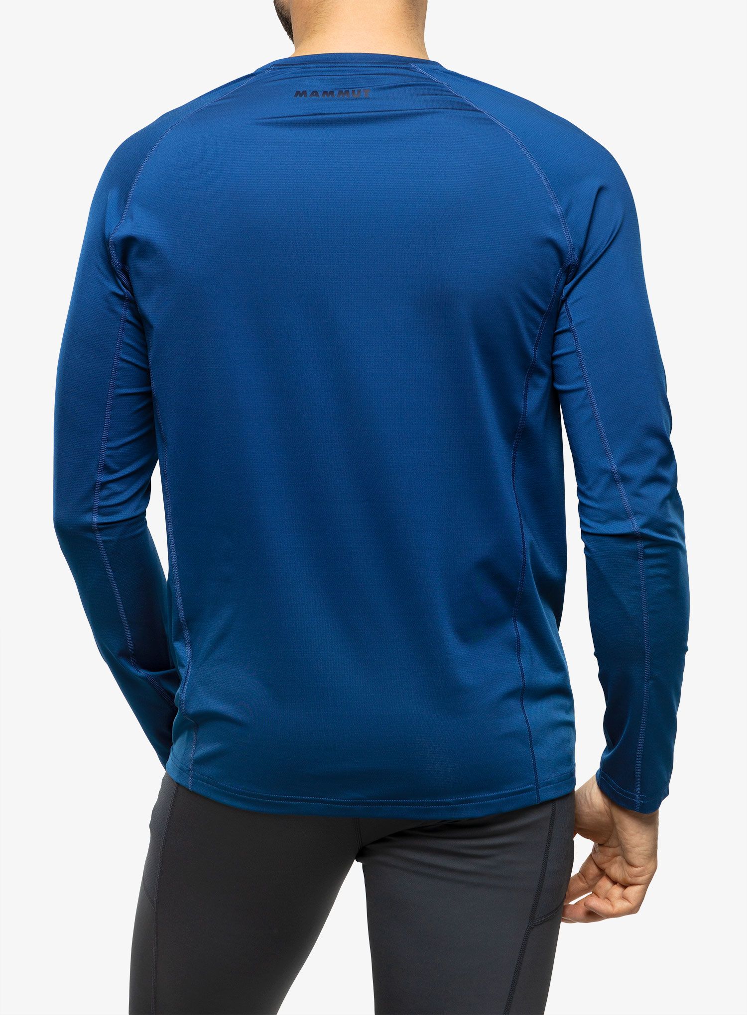 Кофта Mammut Selun FL Longsleeve Logo - deep ice