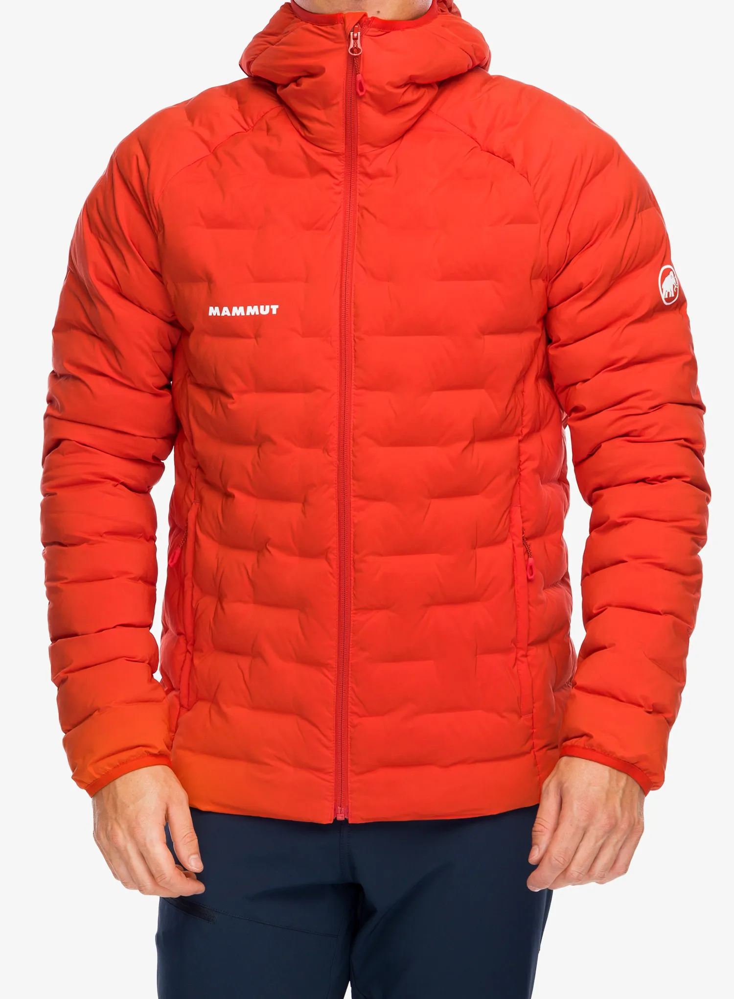 Куртка утеплена Mammut Sender IN Hooded Jacket - mammut red