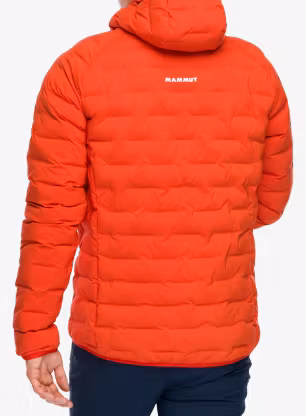 Куртка утеплена Mammut Sender IN Hooded Jacket - mammut red