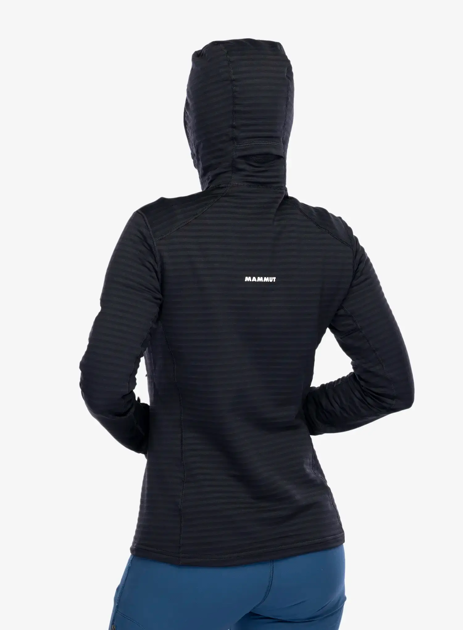 Кофта трекінгова жіноча Mammut Taiss Light ML Hooded Jacket - black