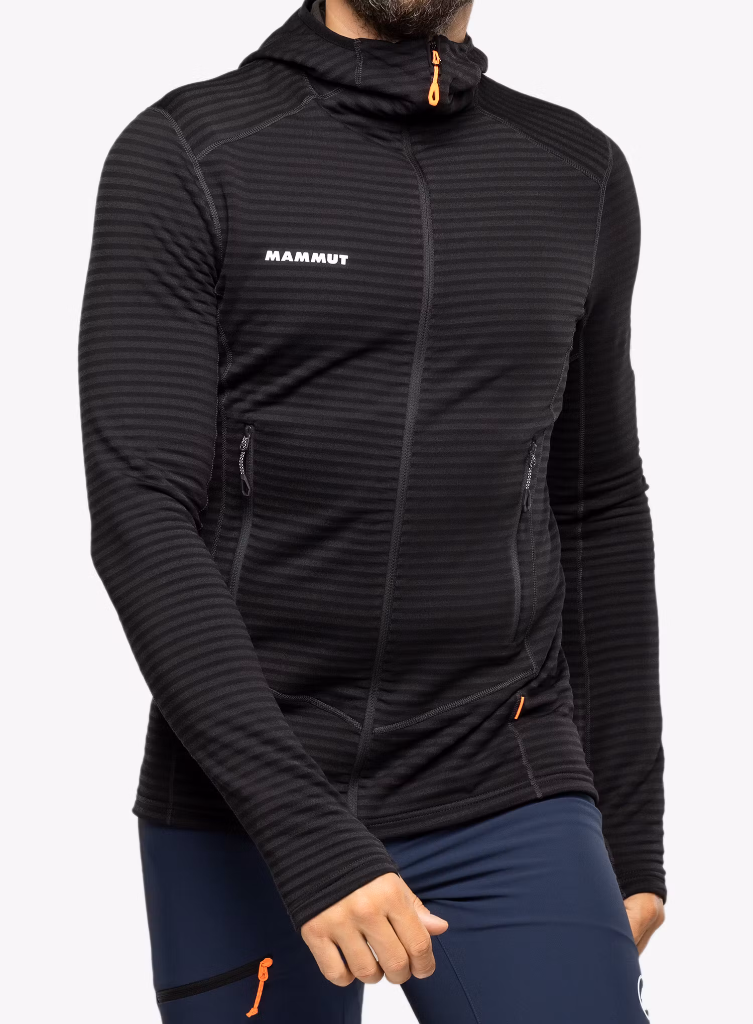 Кофта трекінгова Mammut Taiss Light ML Hooded Jacket - black