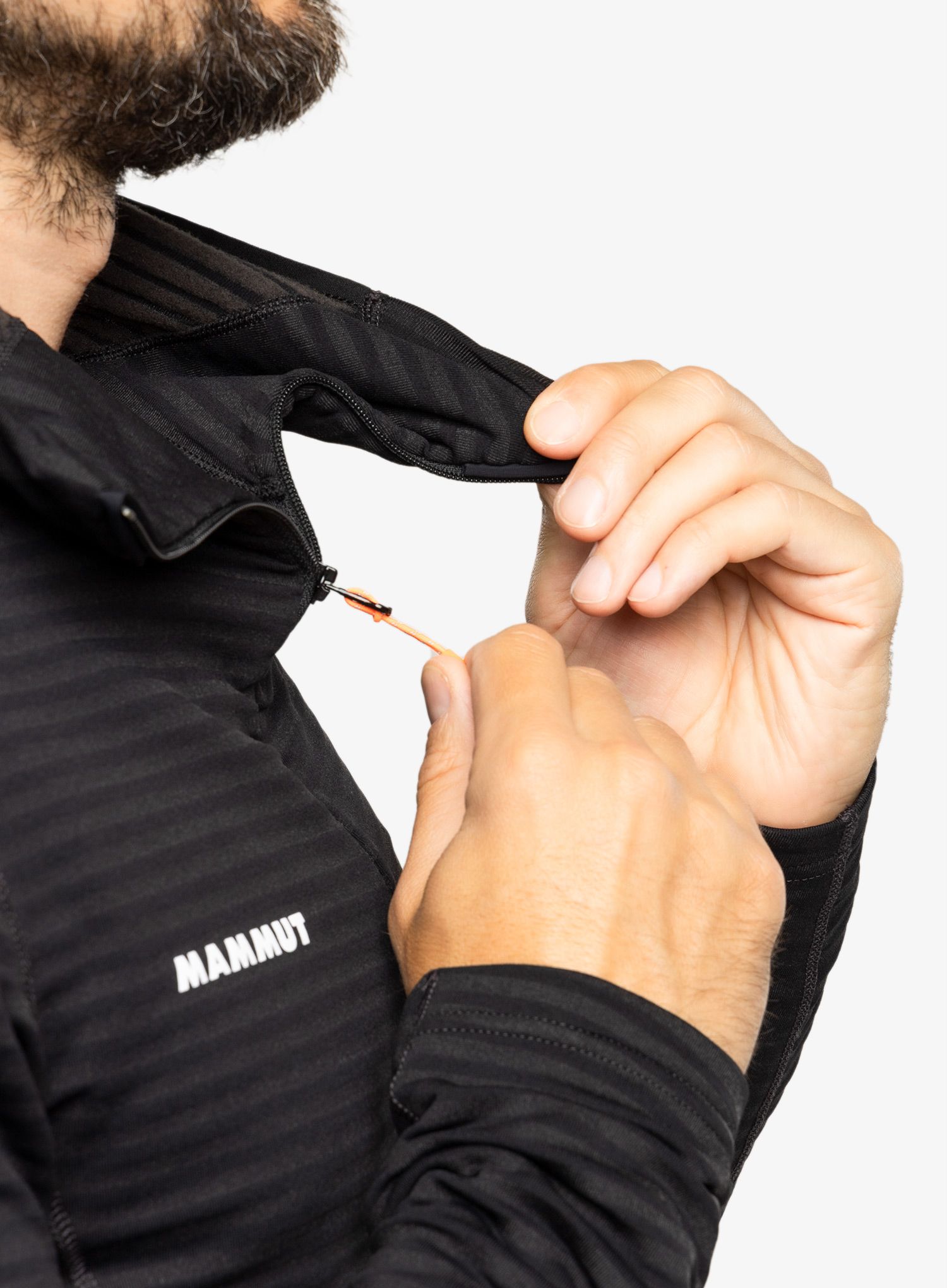 Кофта трекінгова Mammut Taiss Light ML Hooded Jacket - black