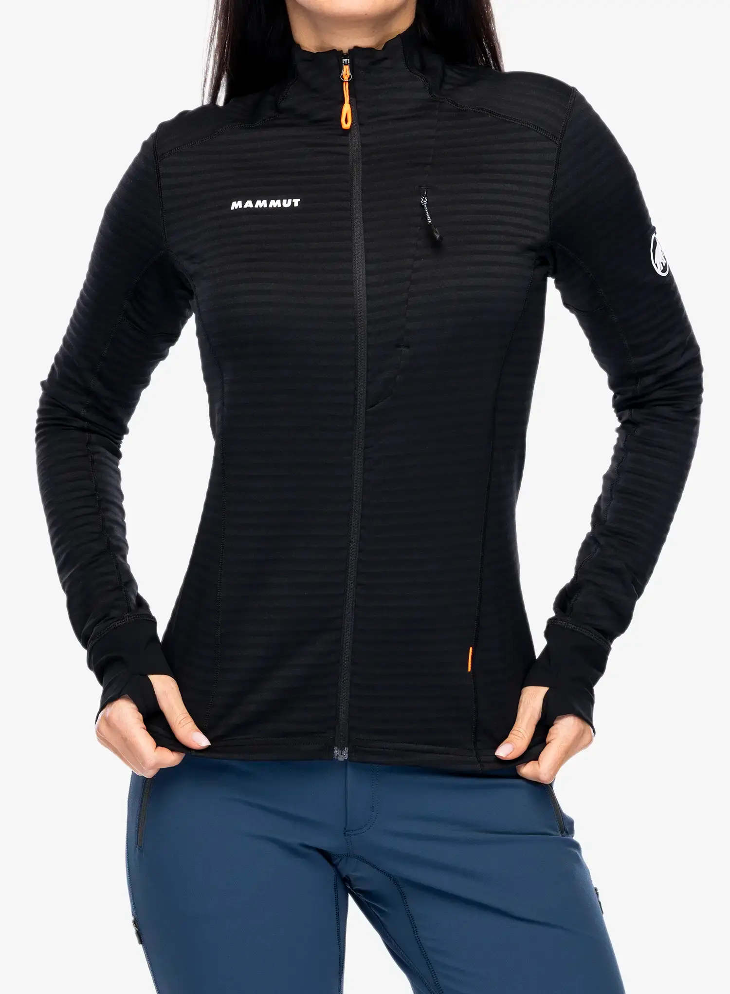 Кофта на замку жіноча Mammut Taiss Light ML Jacket - black