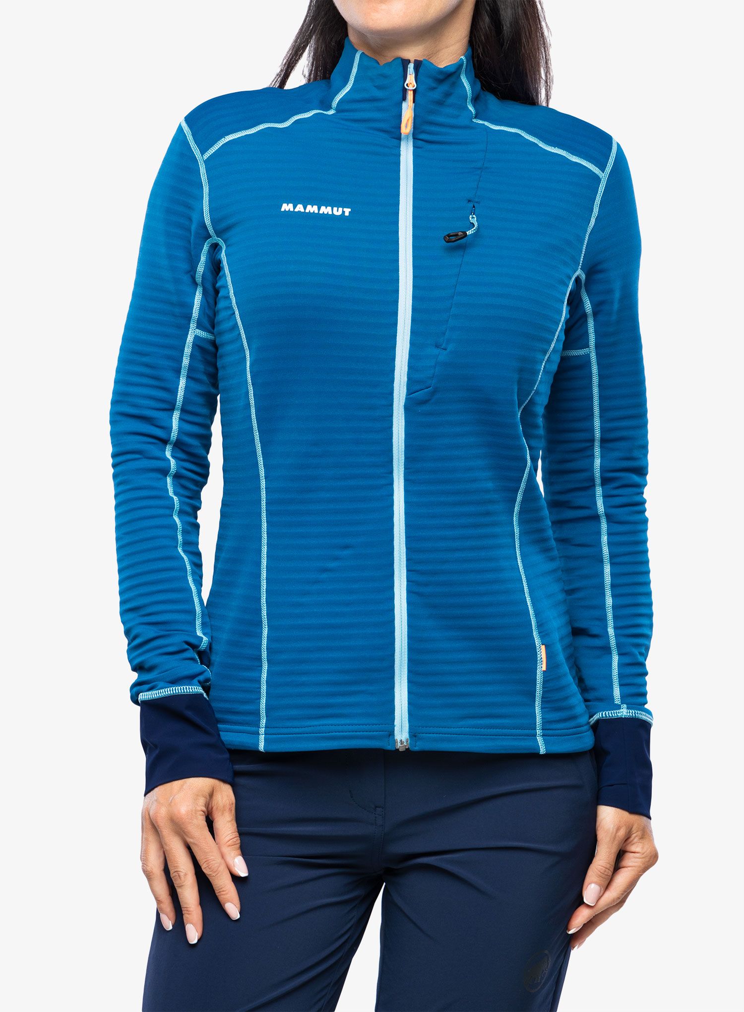 Кофта жіноча Mammut Taiss Light ML Jacket - deep ice/cool blue