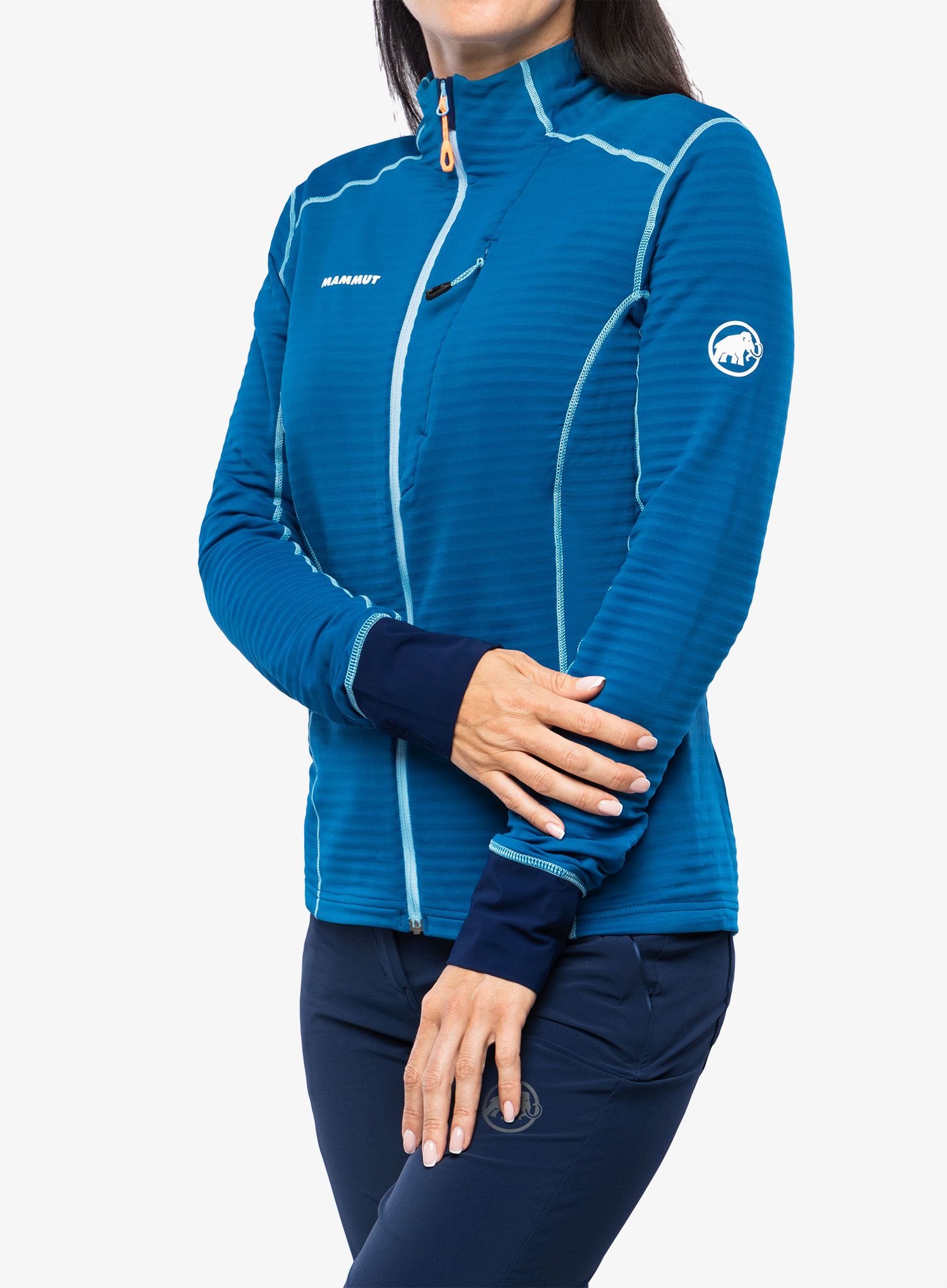 Кофта жіноча Mammut Taiss Light ML Jacket - deep ice/cool blue
