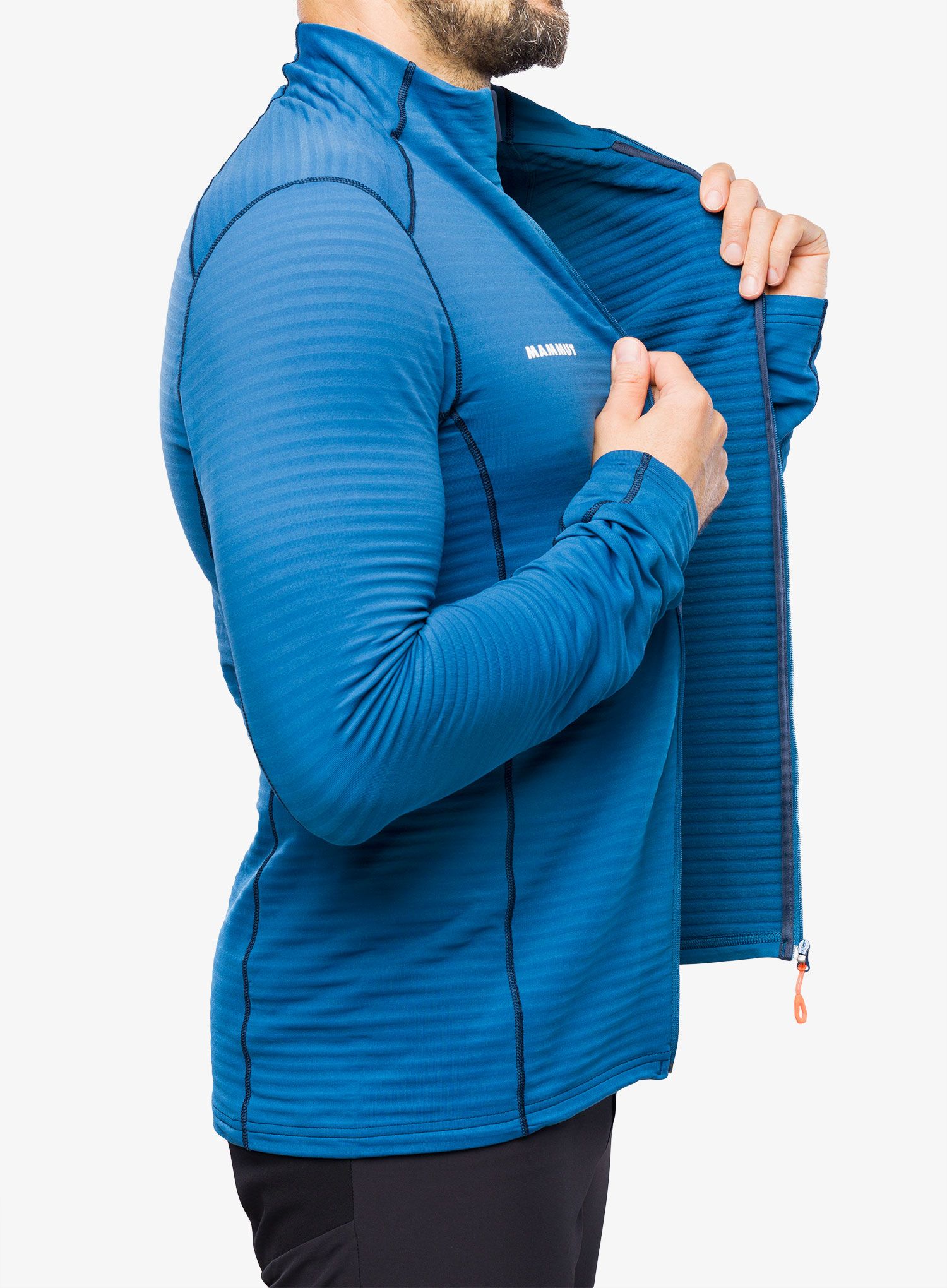 Кофта Mammut Taiss Light ML Jacket - deep ice/marine