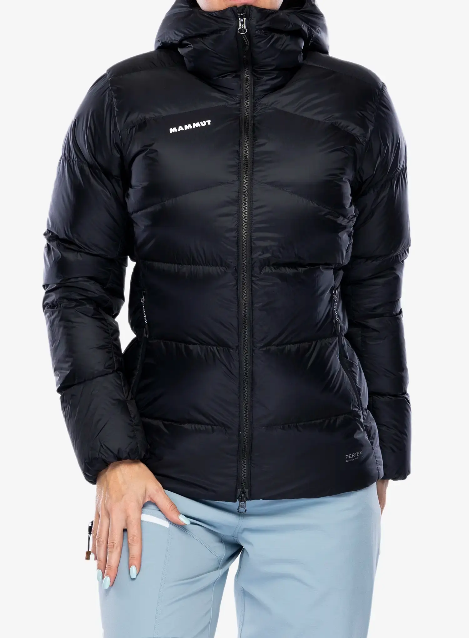 Пуховик жіноча Mammut Taiss Pro IN Hooded Jacket - black