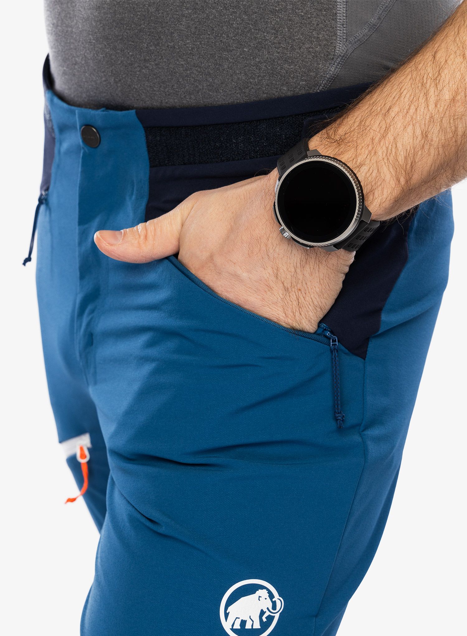 Штани Mammut Taiss SO Pants - deep ice/marine