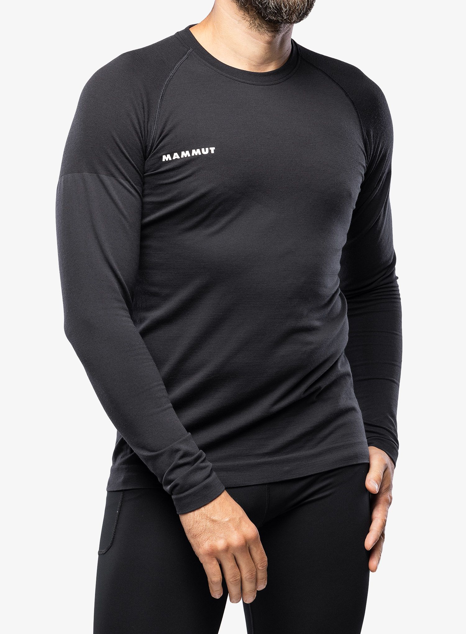 Термокофта Mammut Trift Longsleeve - black
