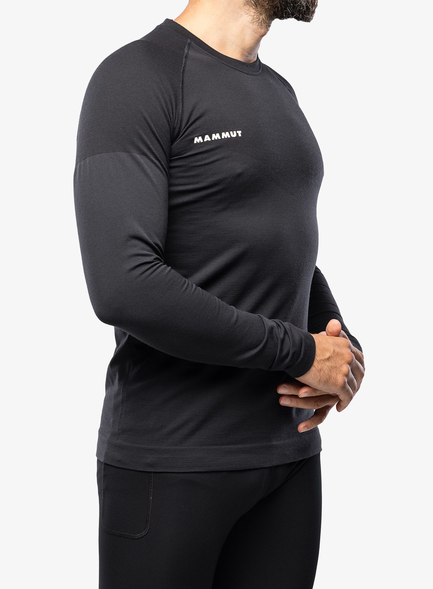 Термокофта Mammut Trift Longsleeve - black