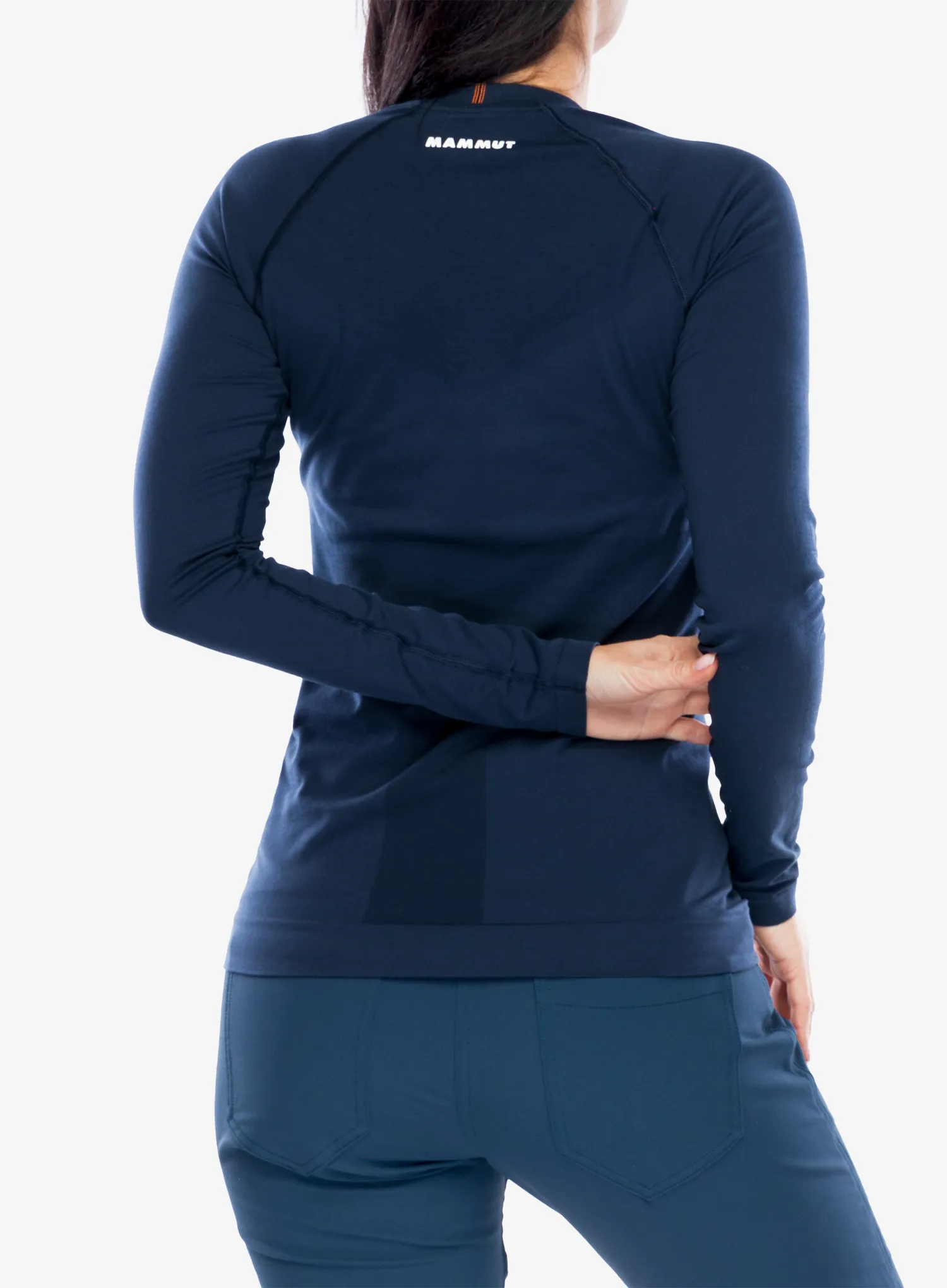 Термокофта жіноча Mammut Trift Longsleeve - marine