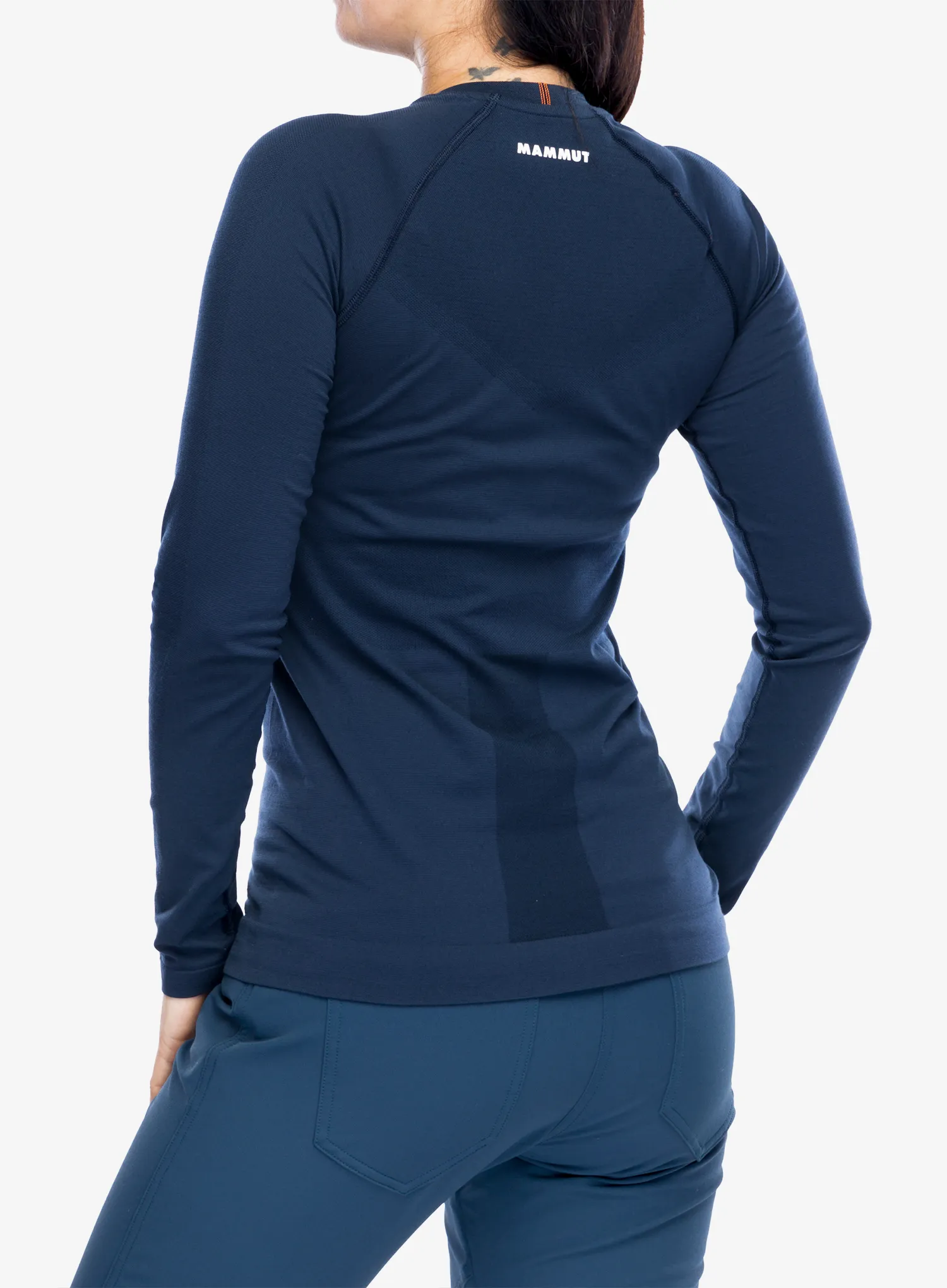 Термокофта жіноча Mammut Trift Longsleeve - marine