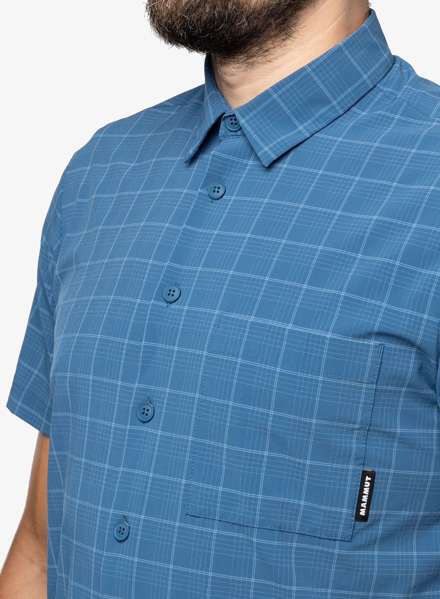Сорочка Mammut Trovat Trail Shirt - deep ice