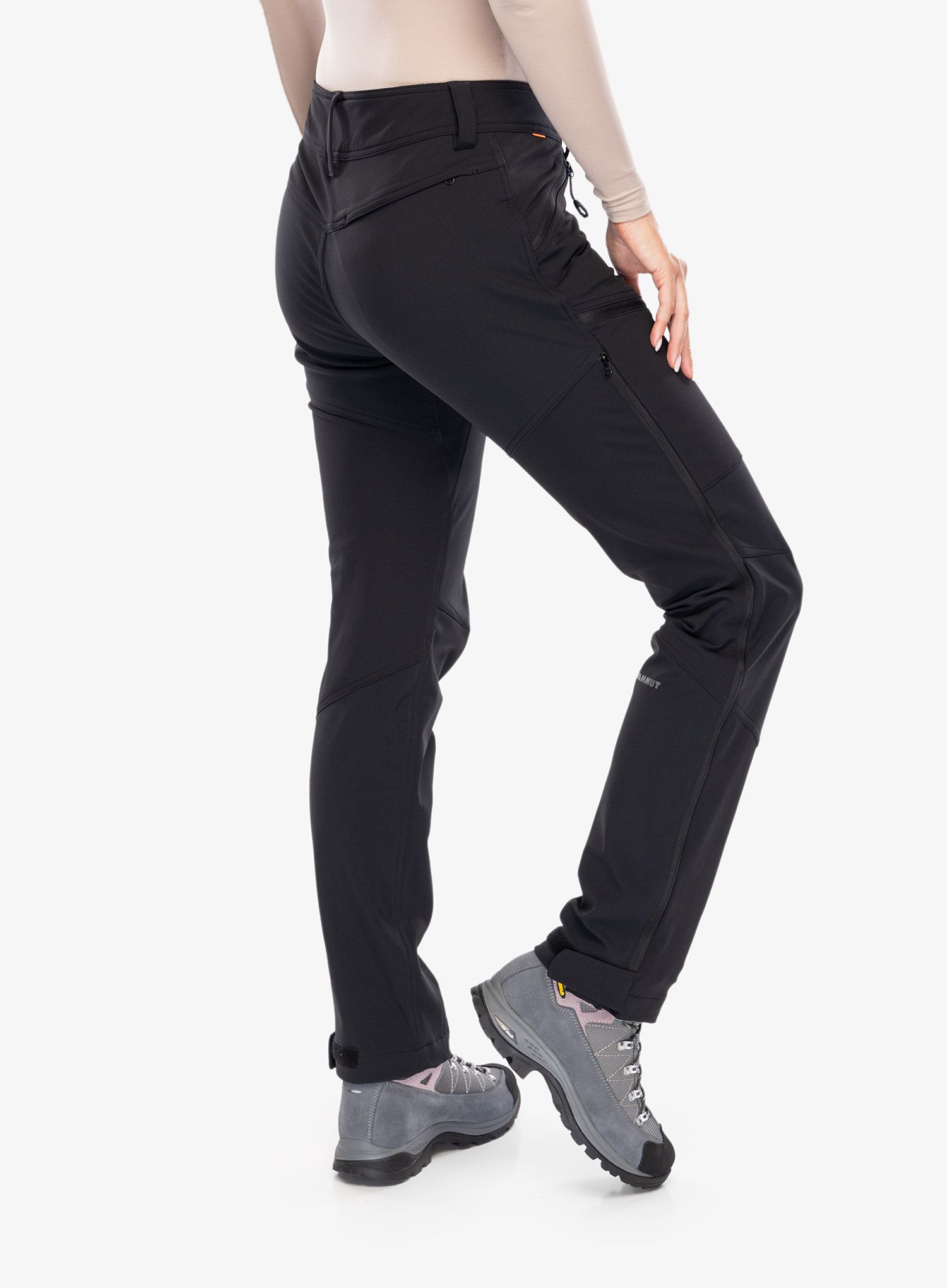 Штани softshell жіночі Mammut Zinal Guide SO Hybrid Pants - black