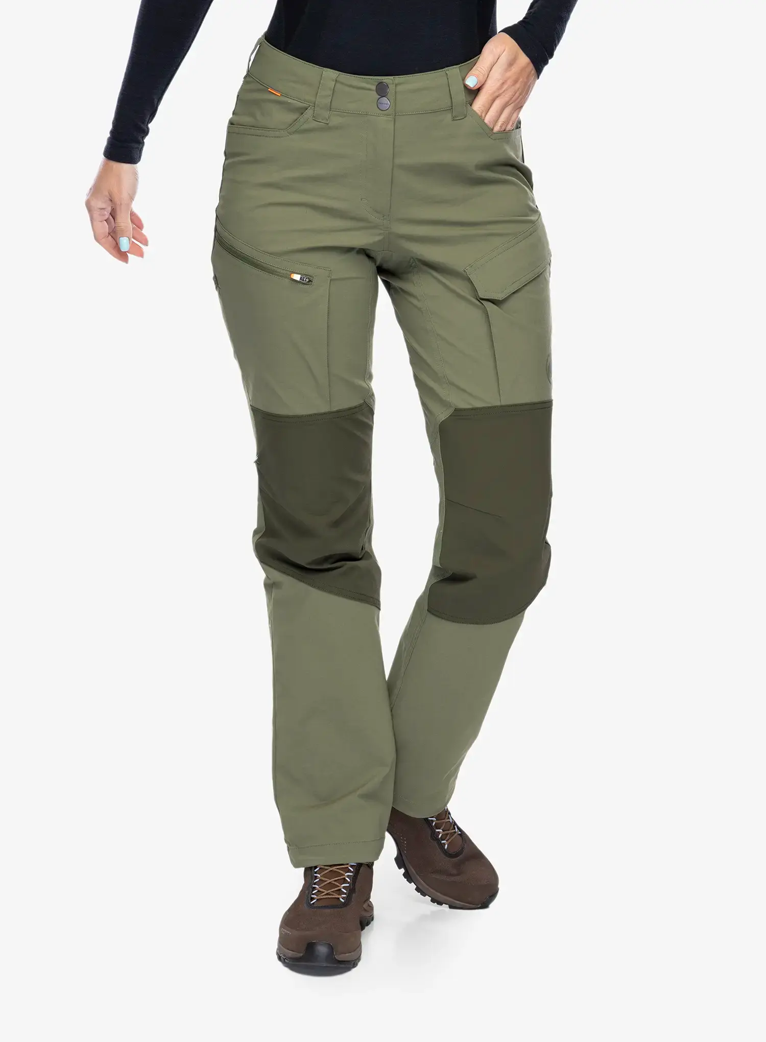 Штани жіночі Mammut Zinal Hybrid Pants - marsh/dark marsh
