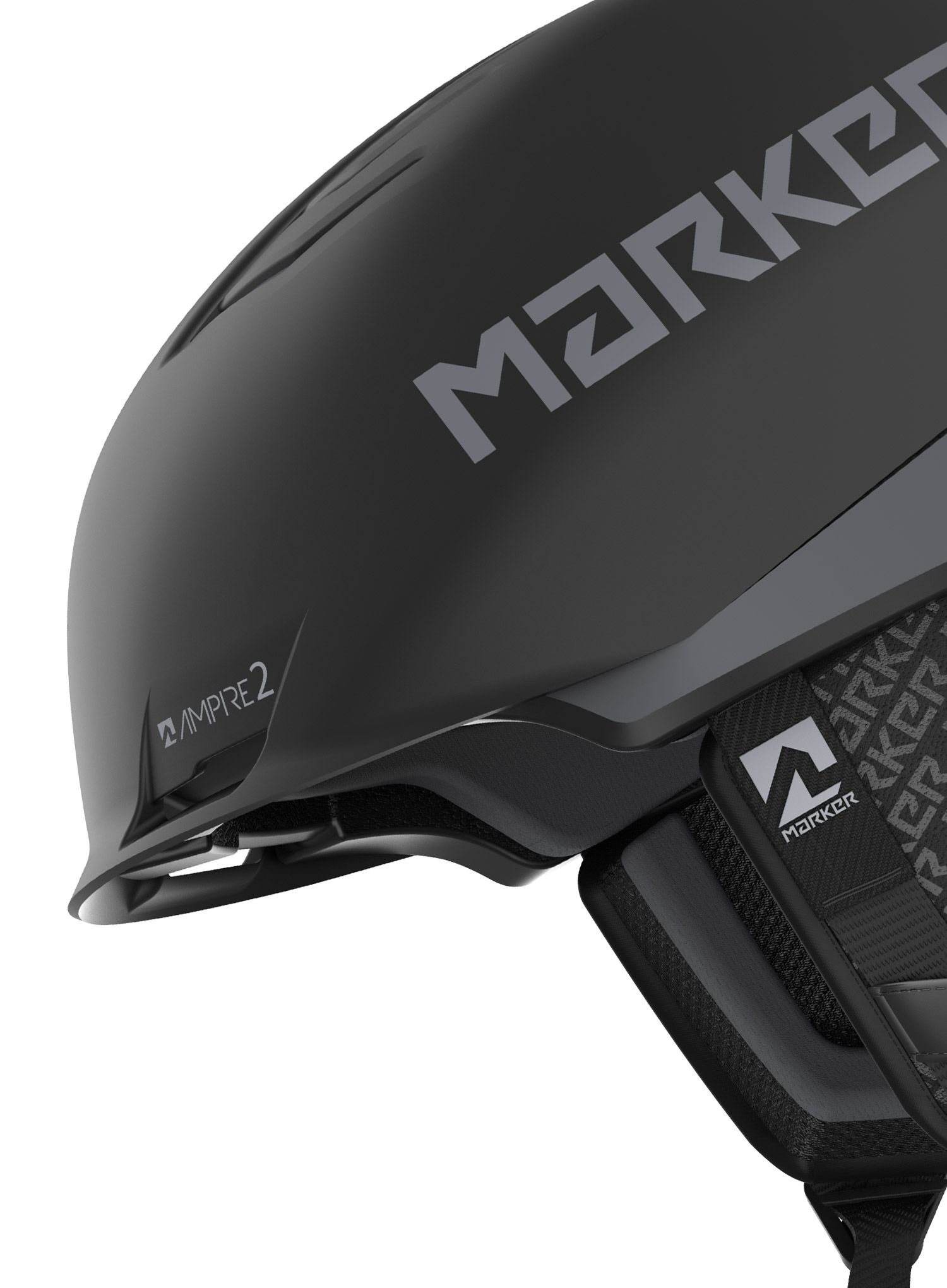Шолом лижний Marker Ampire 2 Mips - black/grey
