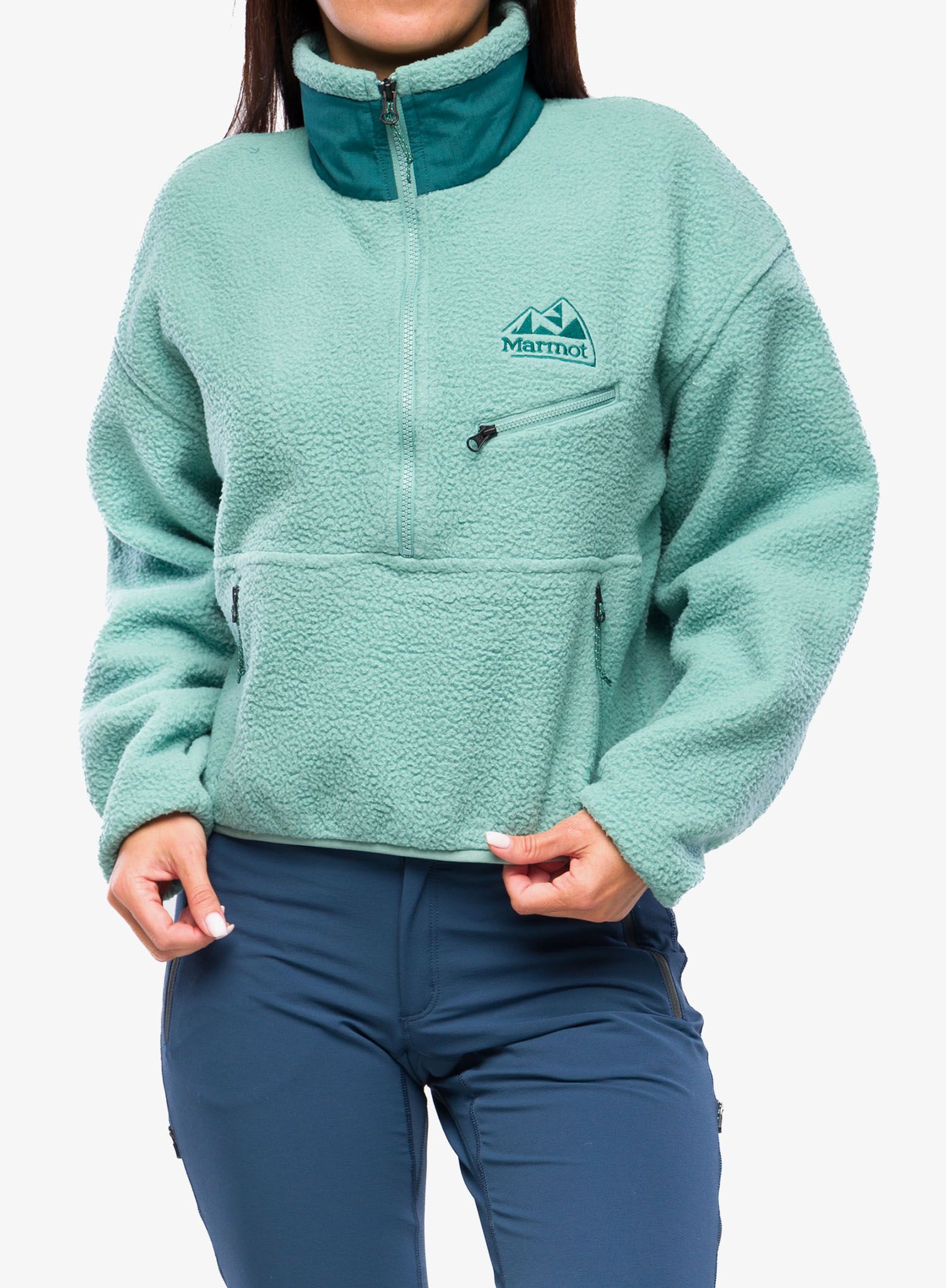 Фліска жіноча Marmot 94 ECO Recycled Fleece - blue agave