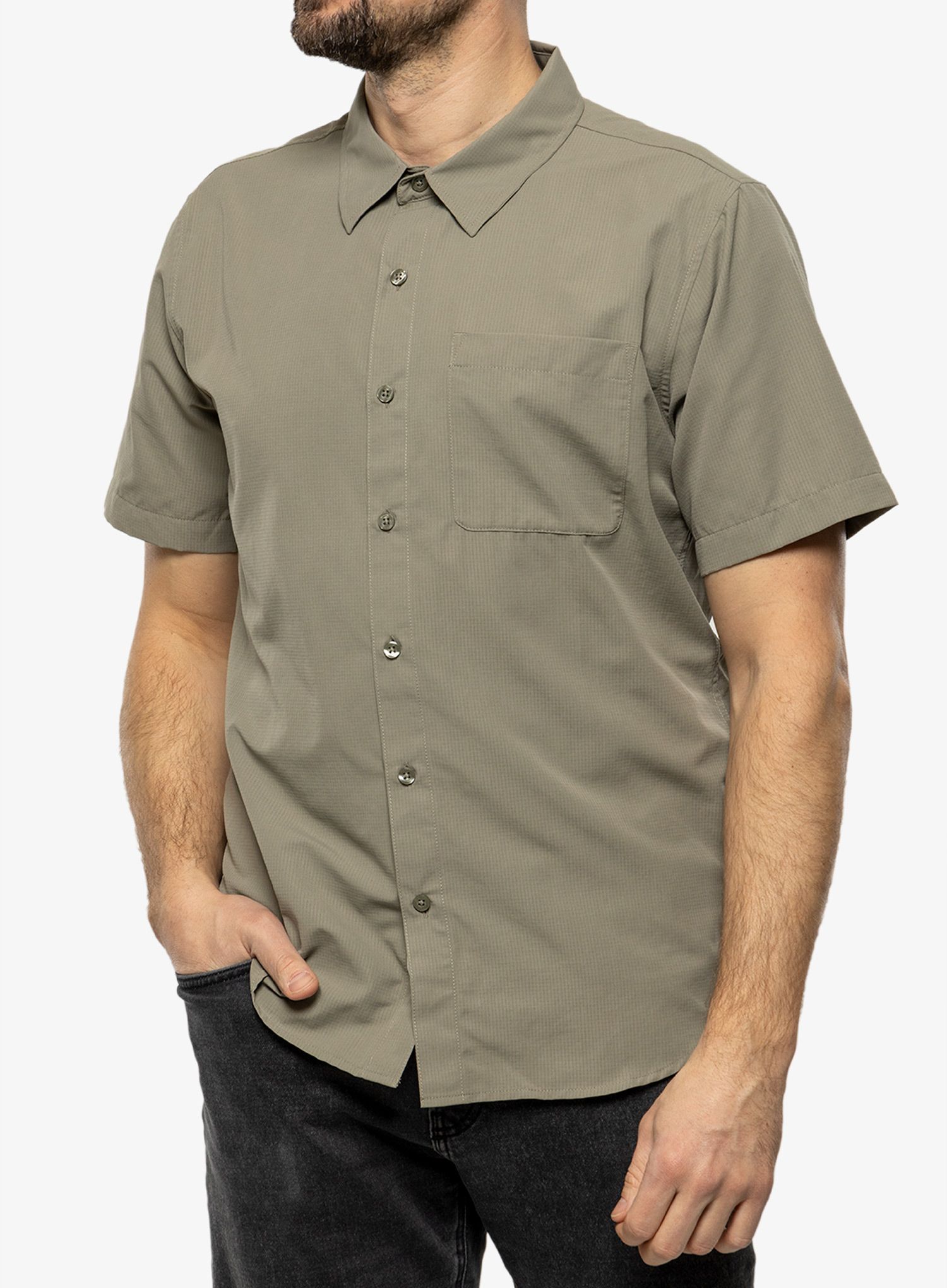 Сорочка Marmot Aerobora SS - vetiver