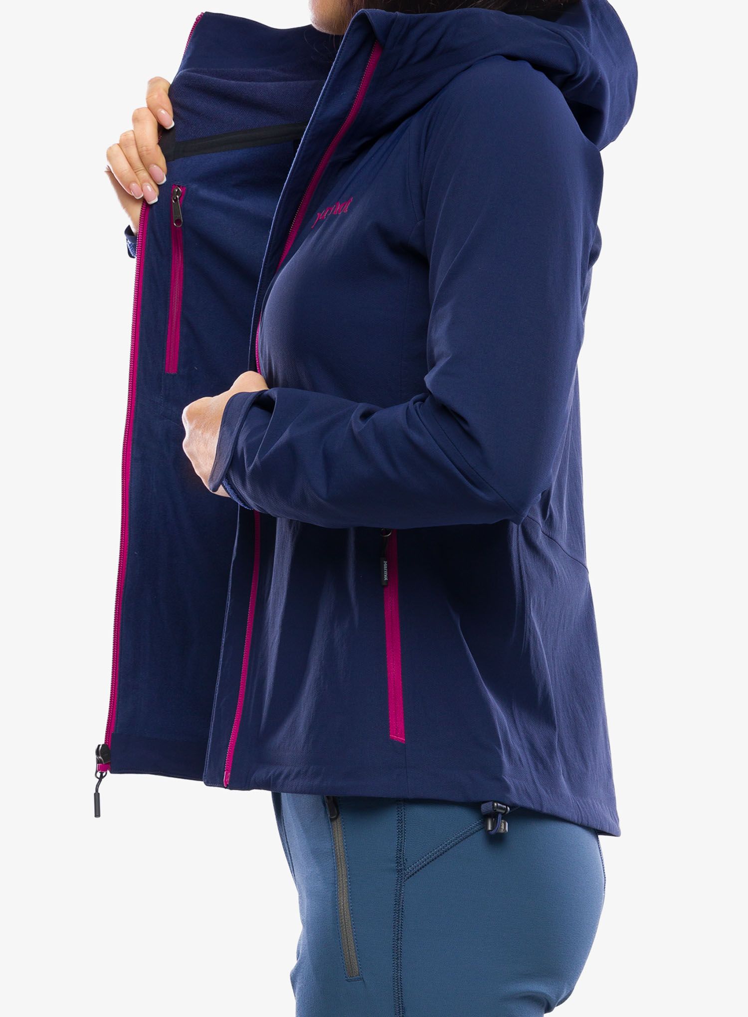 Куртка softshell жіноча Marmot Alsek Hoody - arctic navy