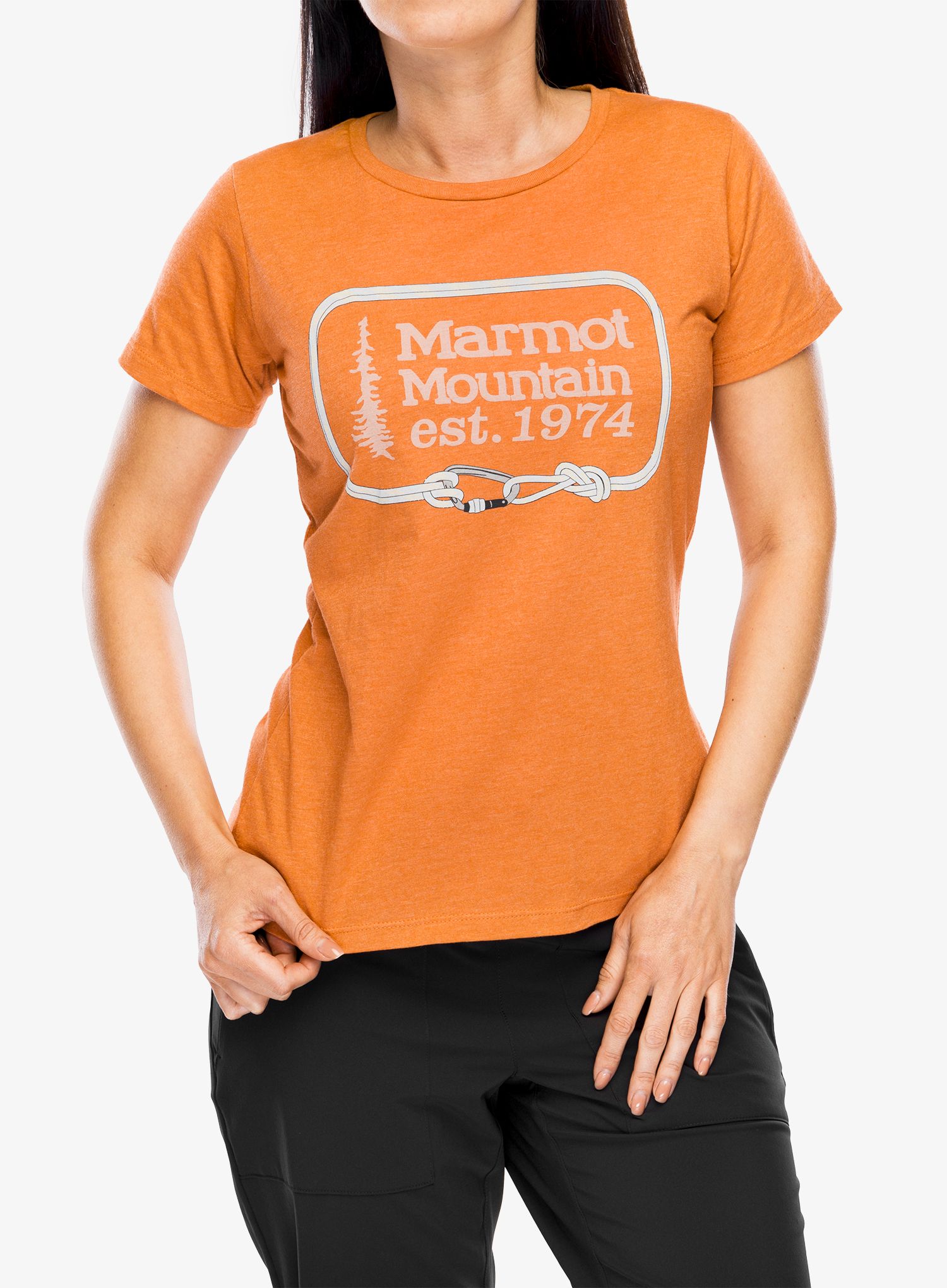 Футболка жіноча Marmot Ascender Tee SS - amber heather