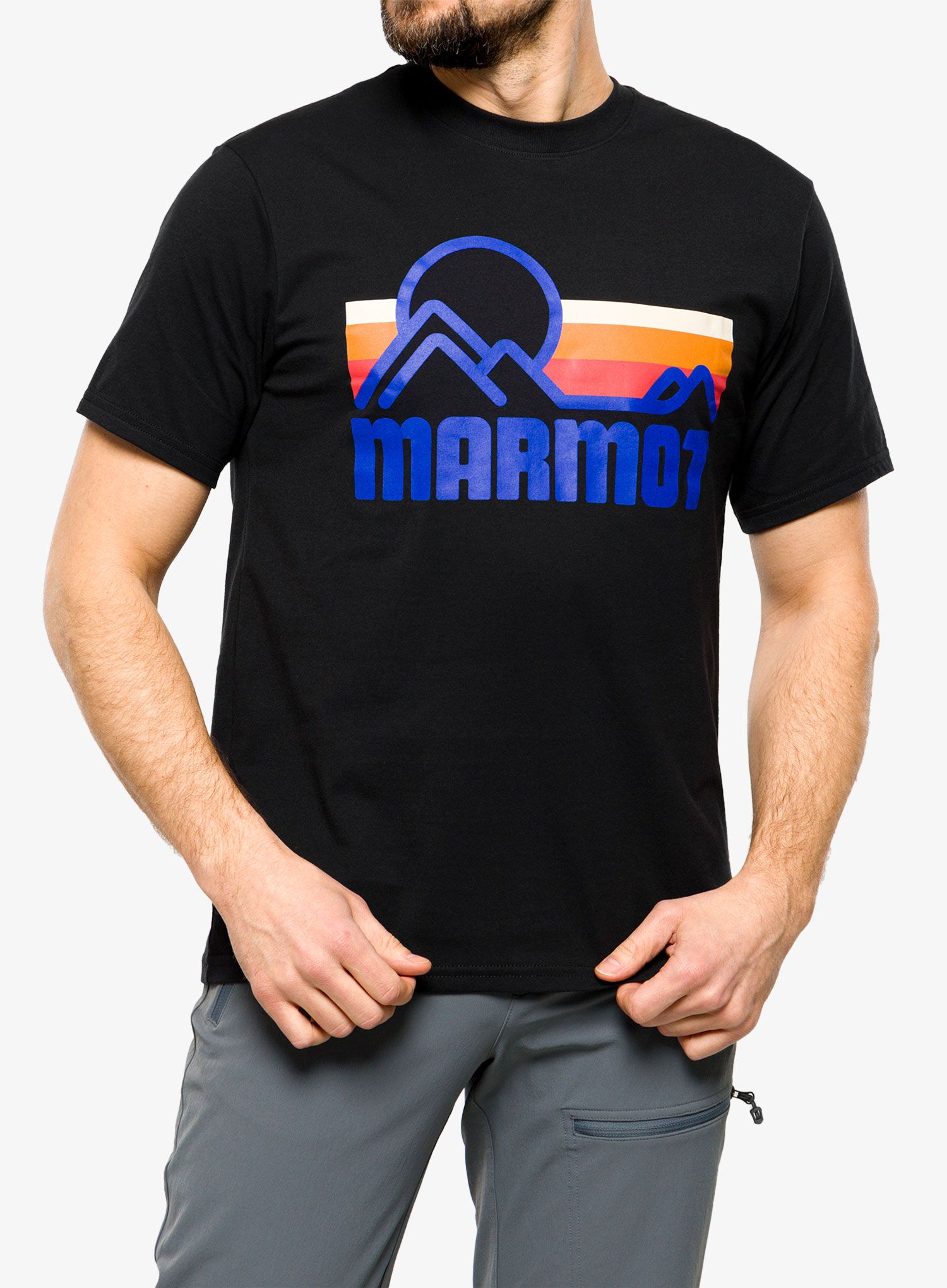 Футболка бавовняна Marmot Coastal Tee SS - black