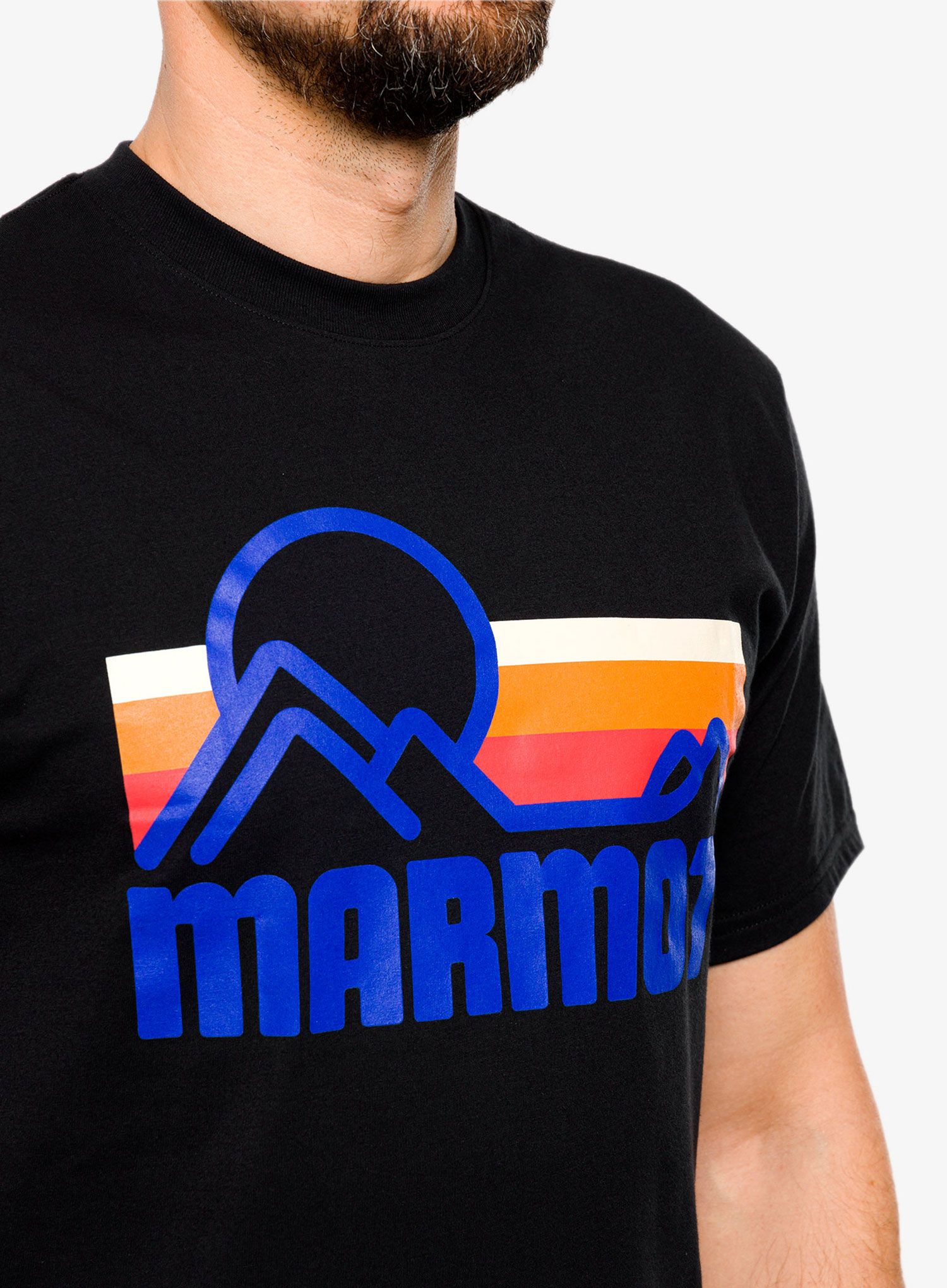 Футболка бавовняна Marmot Coastal Tee SS - black