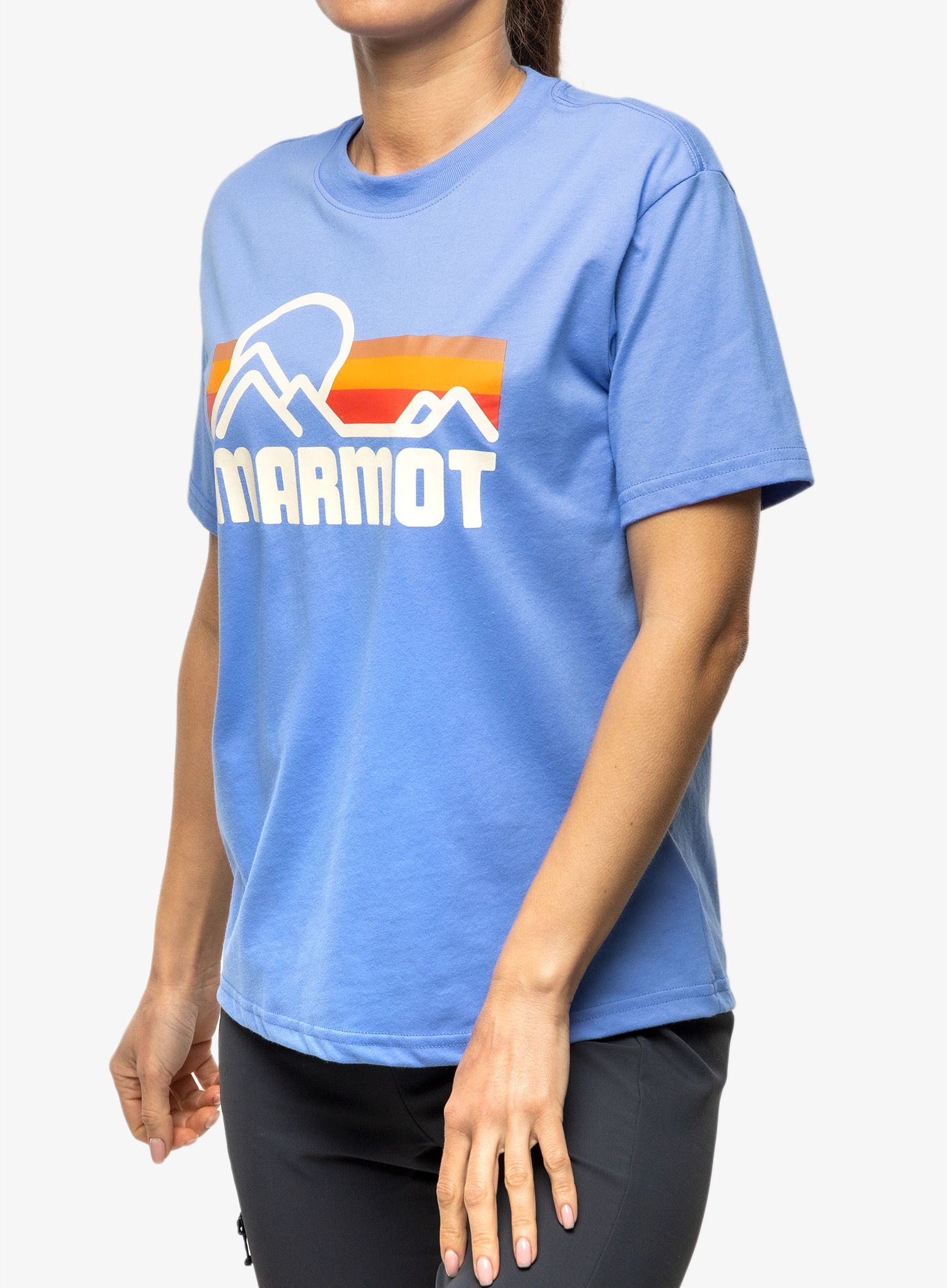 Футболка жіноча Marmot Coastal Tee SS - gateway blue