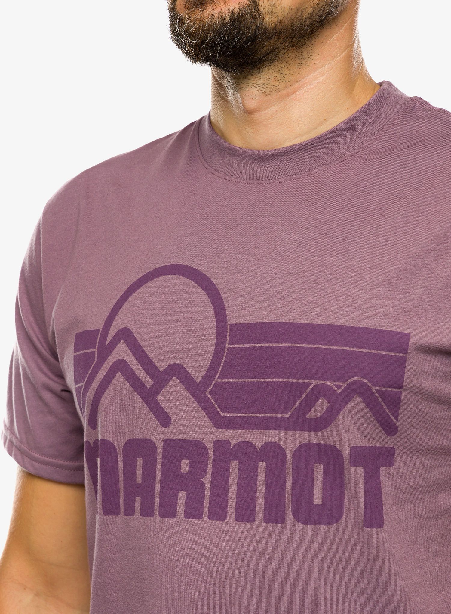 Футболка бавовняна Marmot Coastal Tee SS - hazy purple