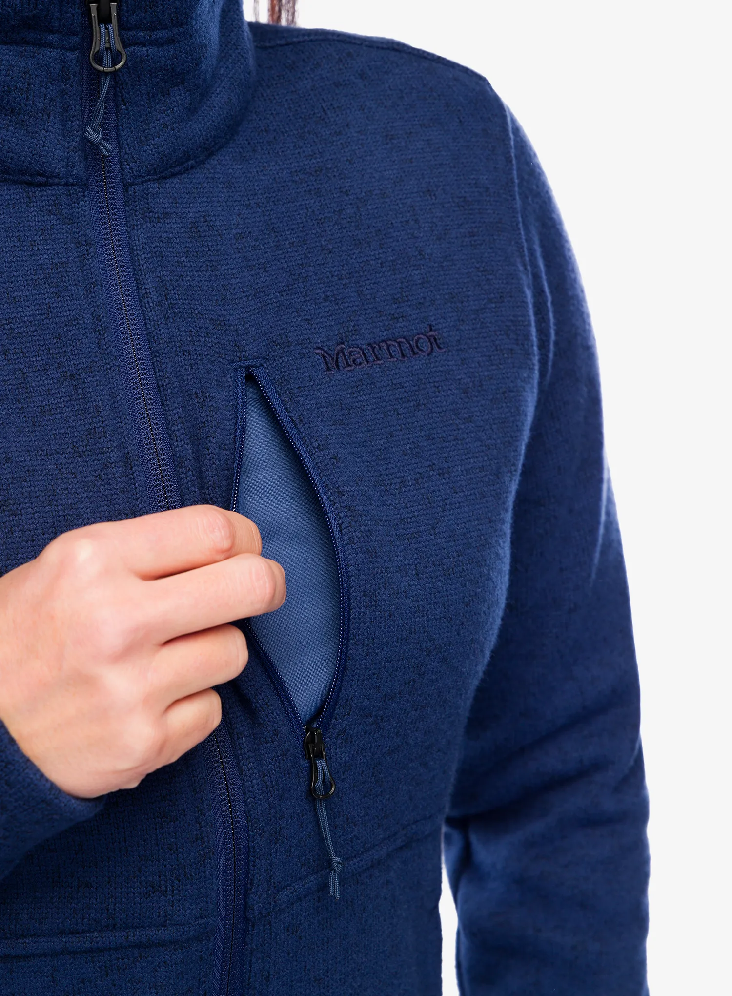 Кофта на блискавці жіноча Marmot Drop Line Jacket - arctic navy