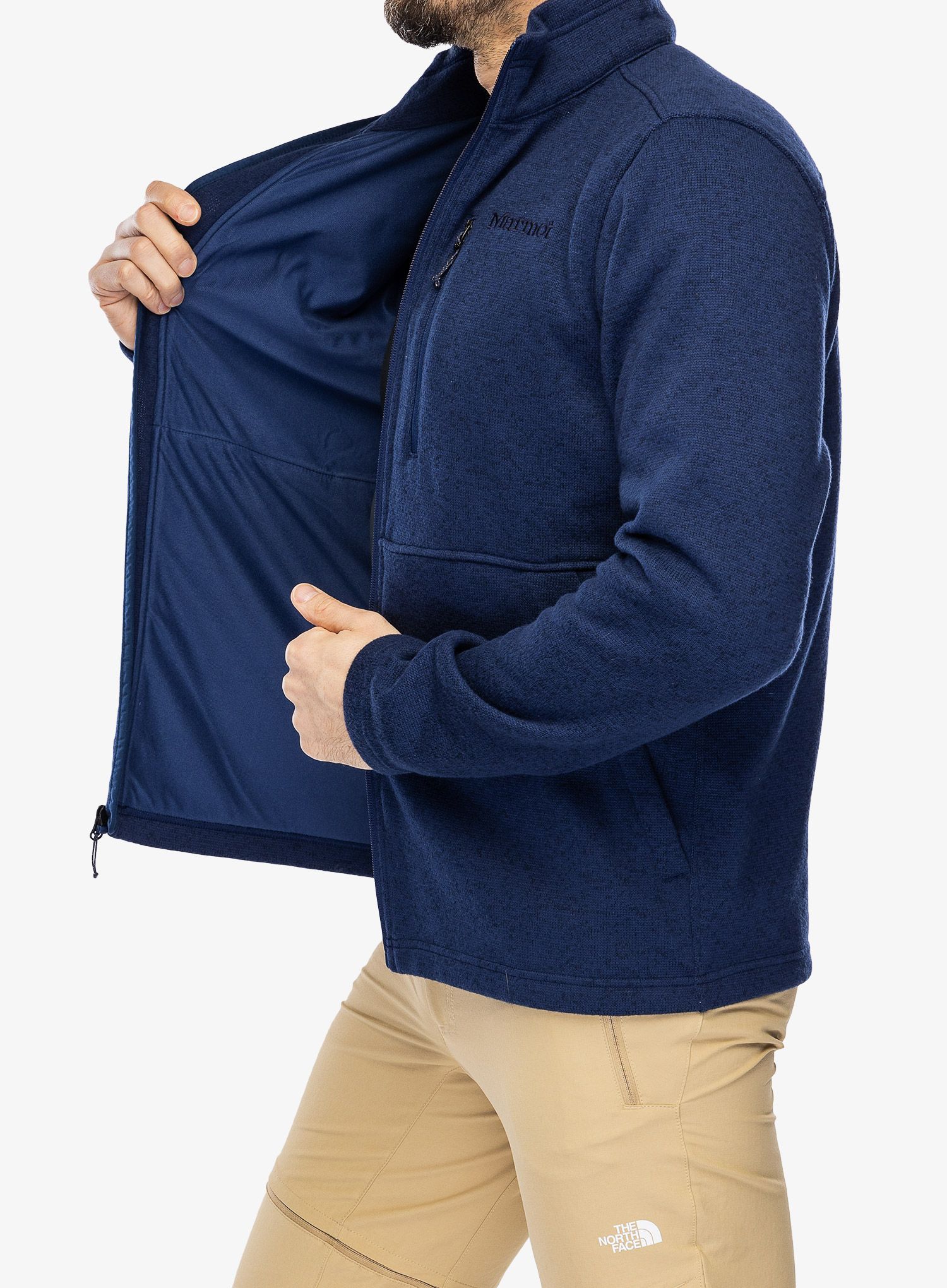 Кофта на замку Marmot Drop Line Jacket - arctic navy
