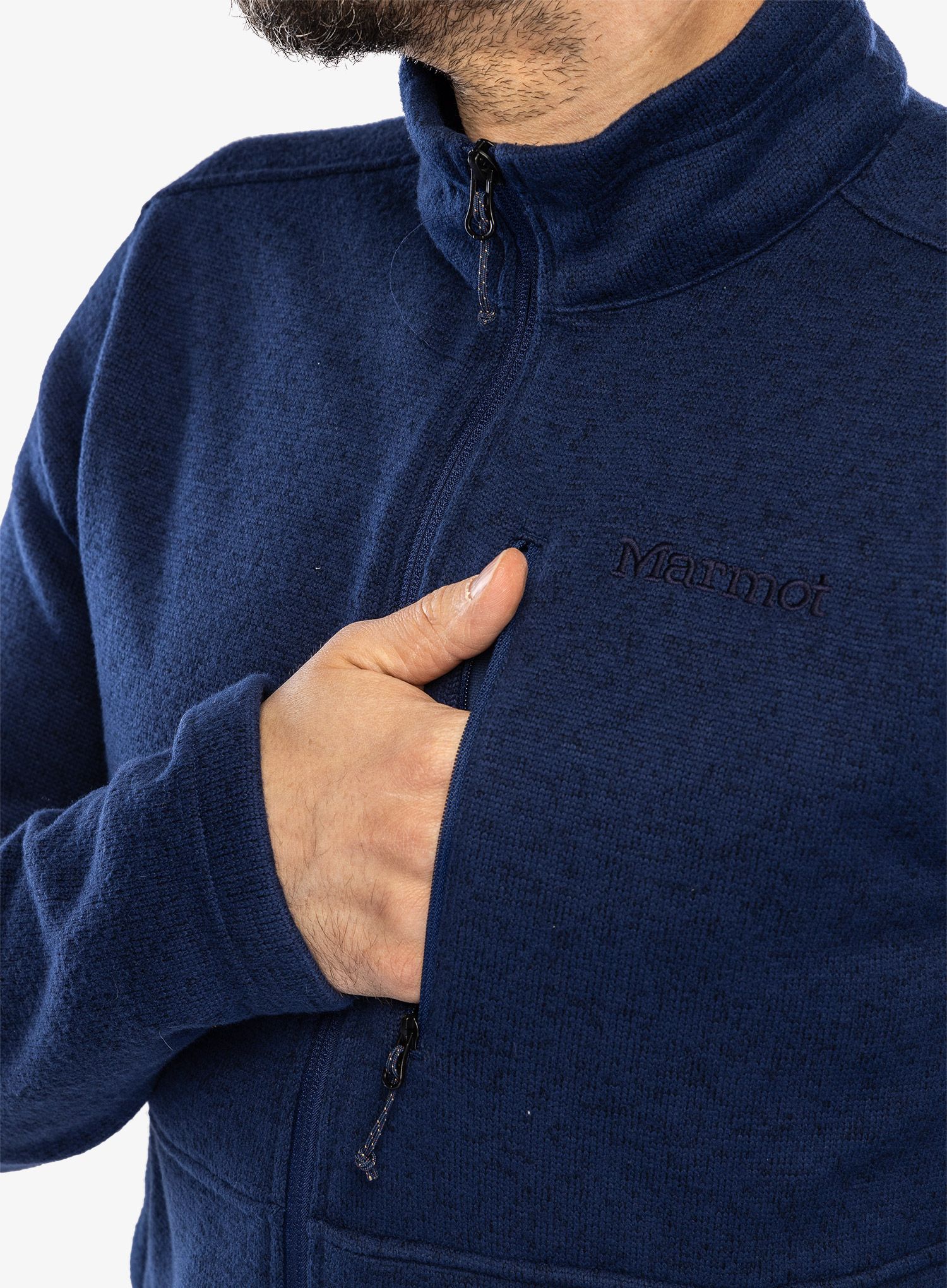 Кофта на замку Marmot Drop Line Jacket - arctic navy