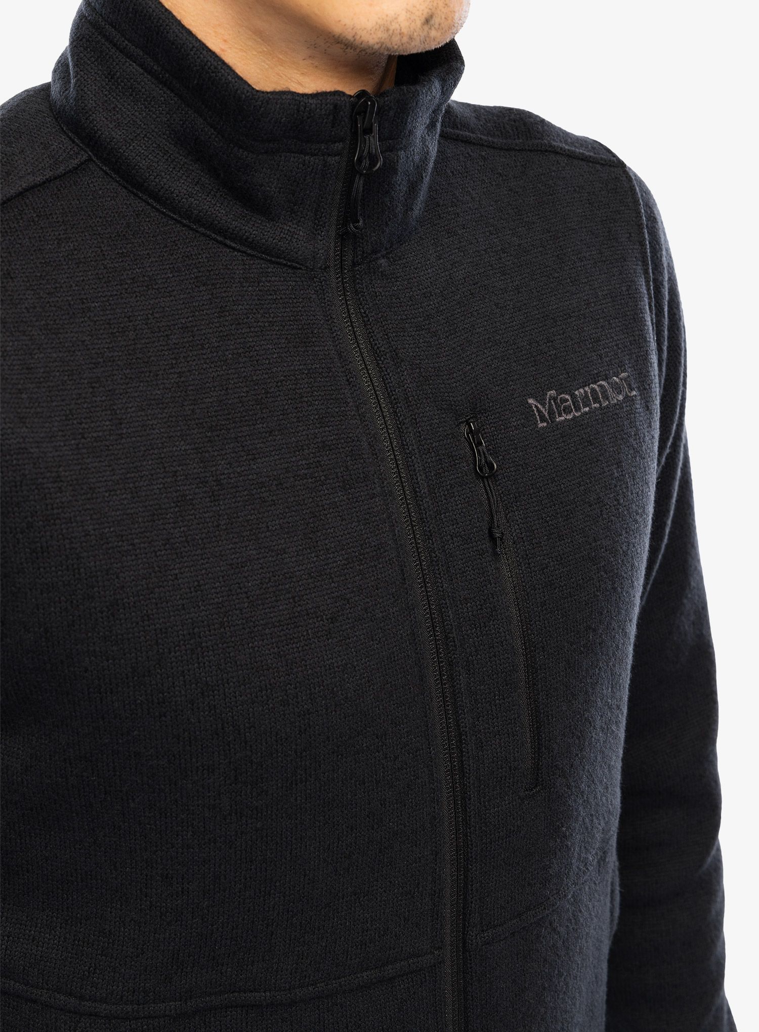 Кофта на блискавці Marmot Drop Line Jacket - black