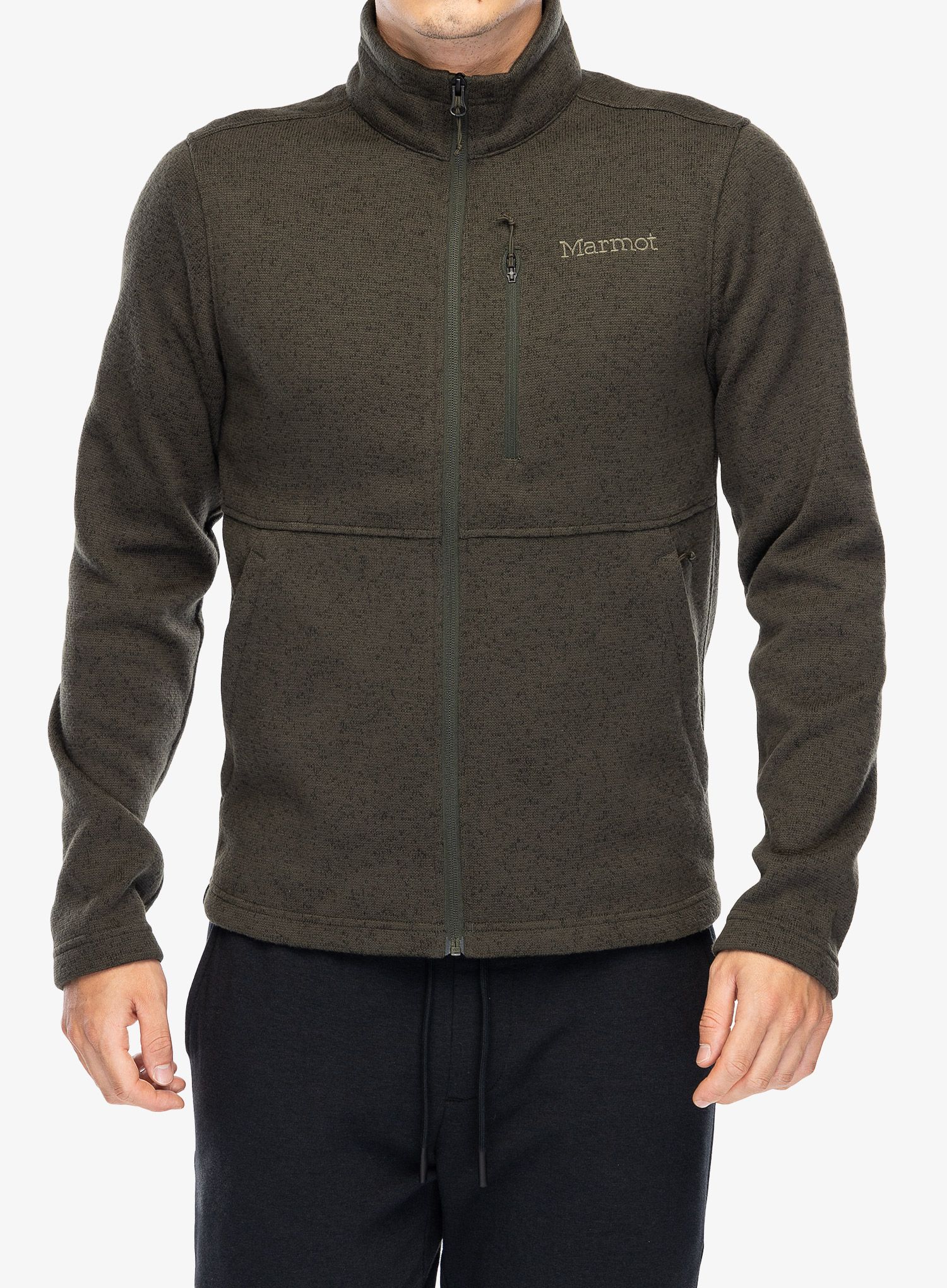 Кофта на блискавці Marmot Drop Line Jacket - rosin green